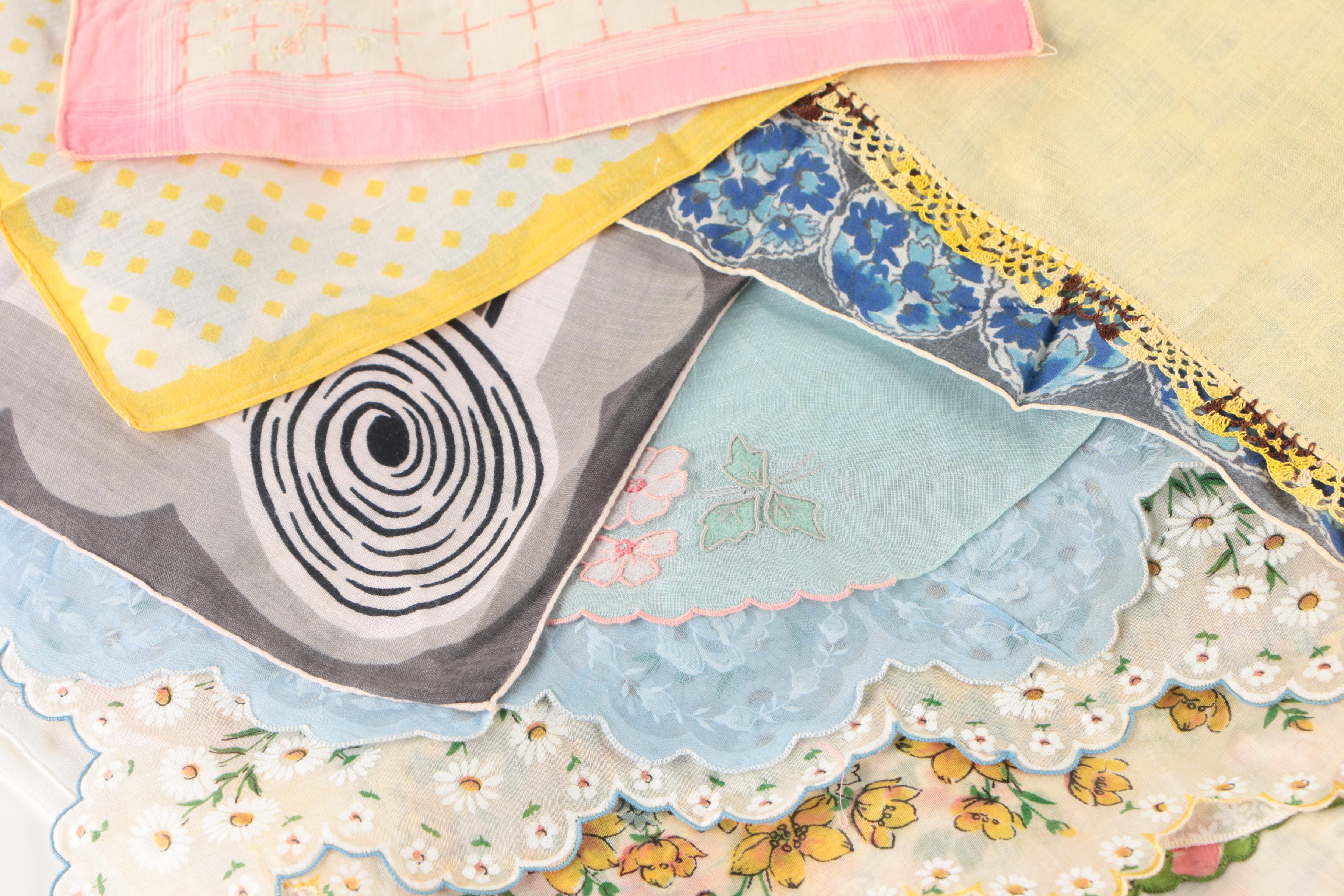 Vintage Doilies and Handkerchiefs