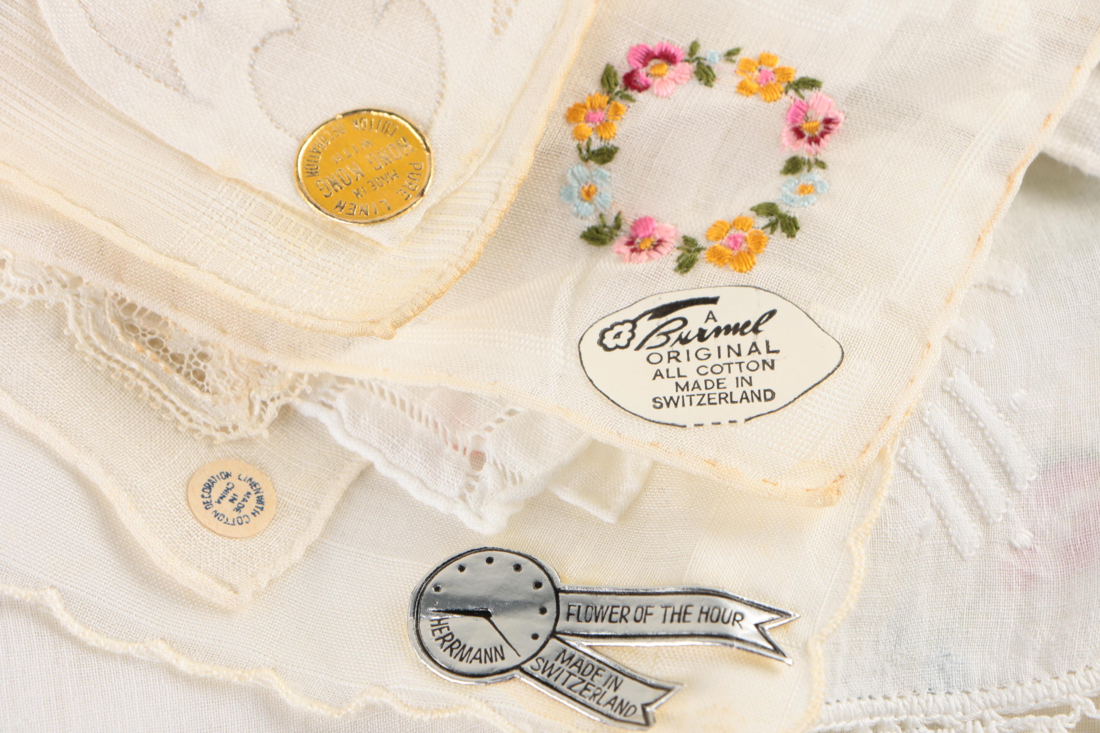 Vintage Doilies and Handkerchiefs
