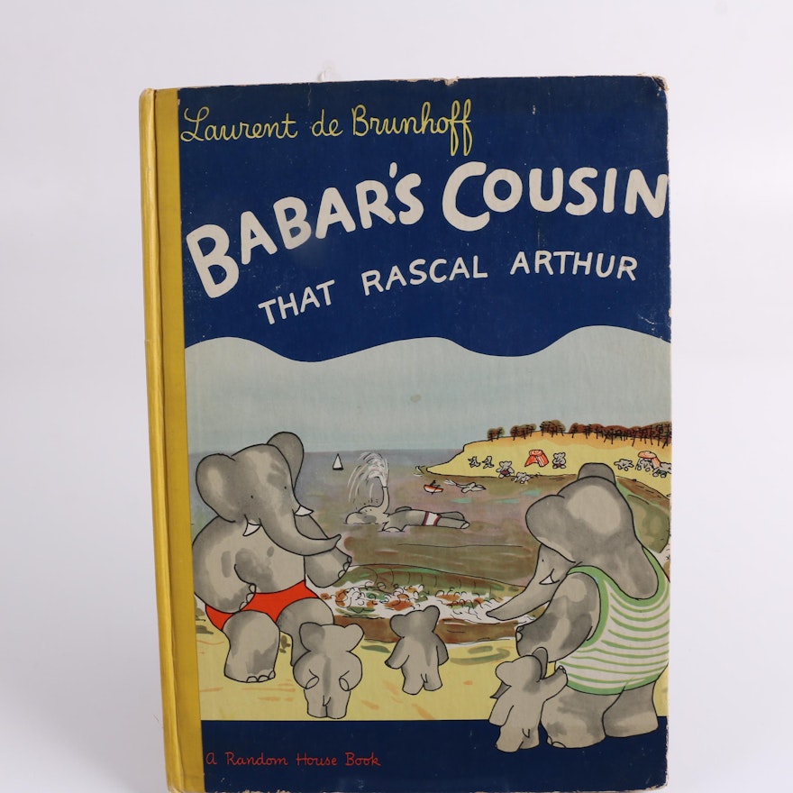 1948 "Babar's Cousin That Rascal Arthur" by Laurent de Brunhoff