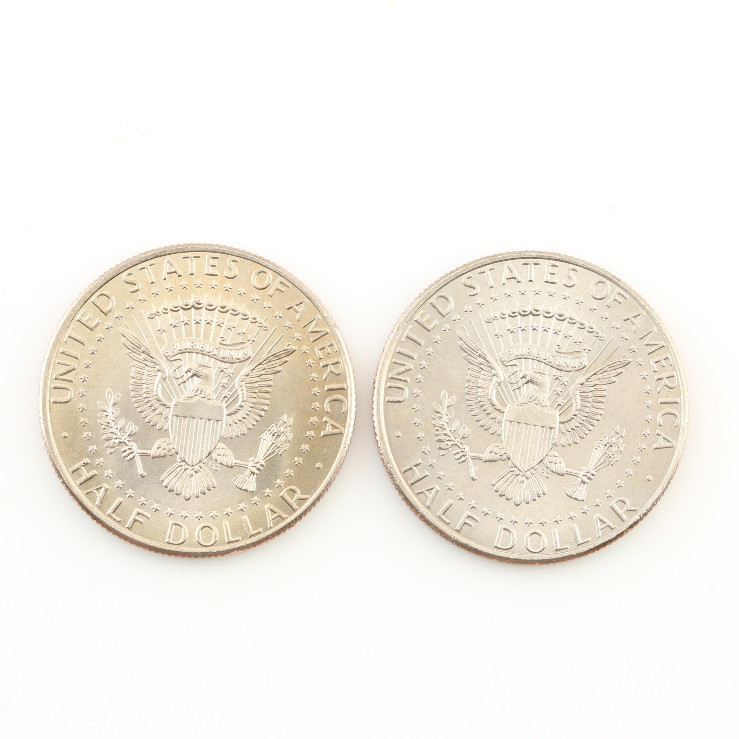 Five Commemorative U.S. Coins