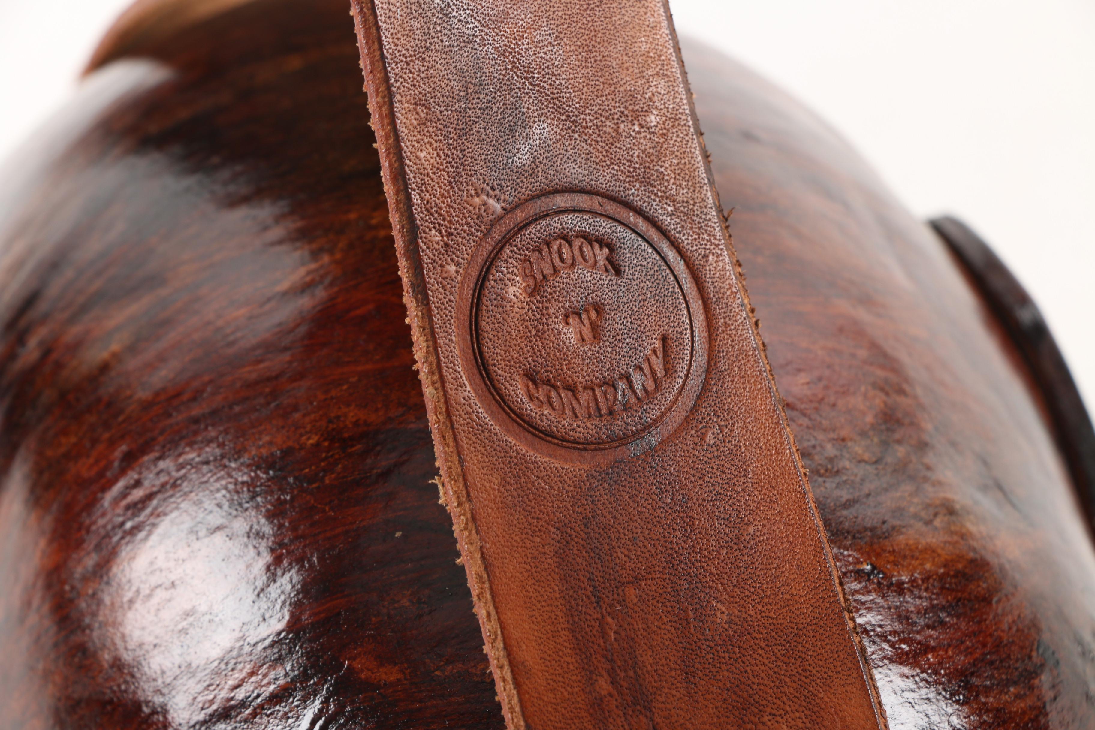 Snook 'n' Company Hand-Decorated and Signed "Beautiful Stallion" Gourd Handbag