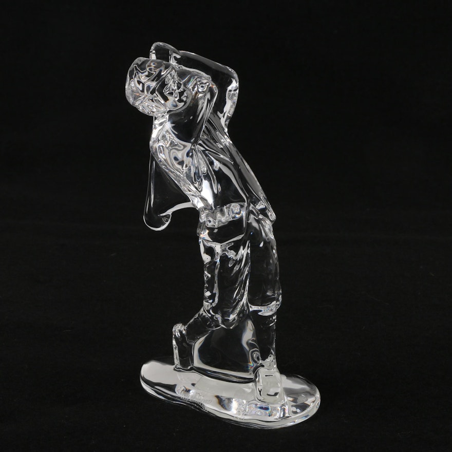 Waterford Crystal Golfer Figurine