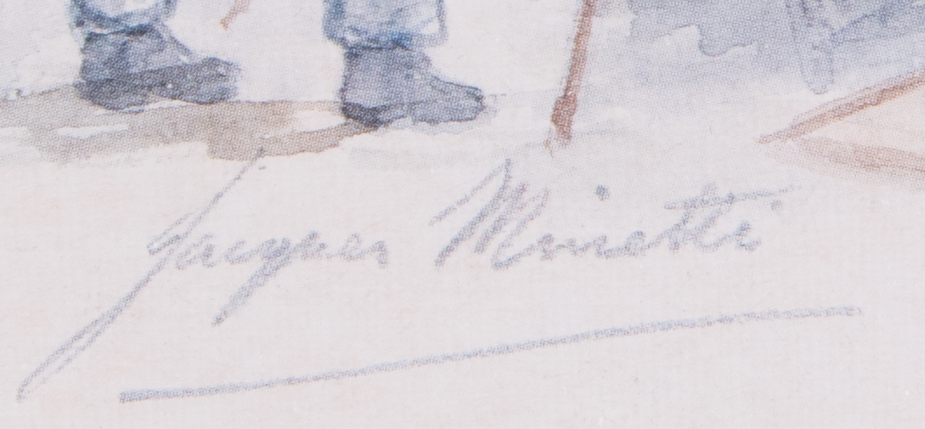 After Jacques Minetti Offset Lithographs Paris