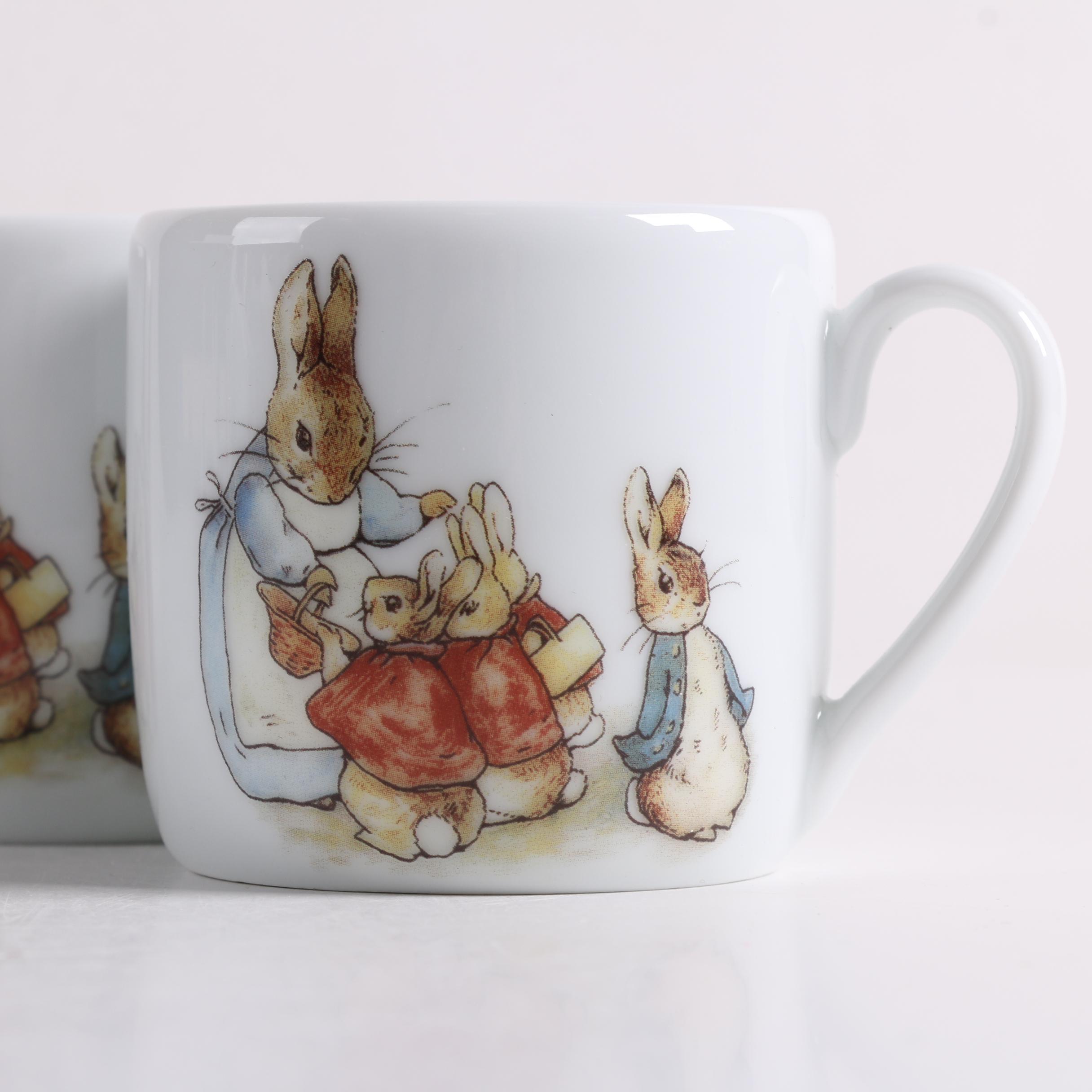 Contemporary Reutter Porcelain "Peter Rabbit" Tea Set