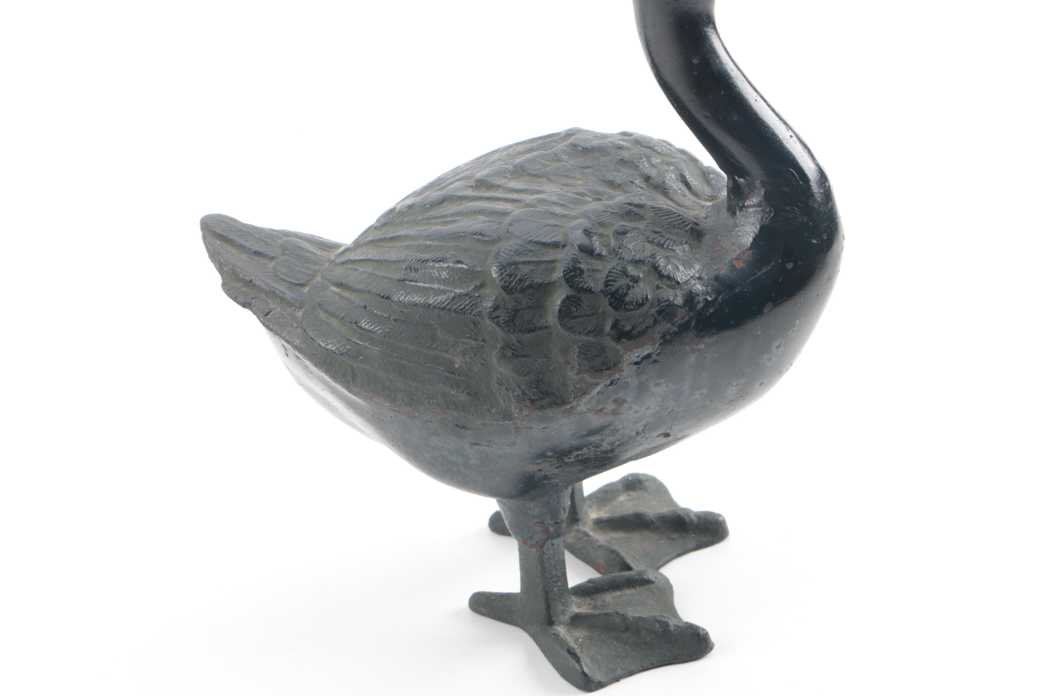 Cast Iron Duck Door Stop