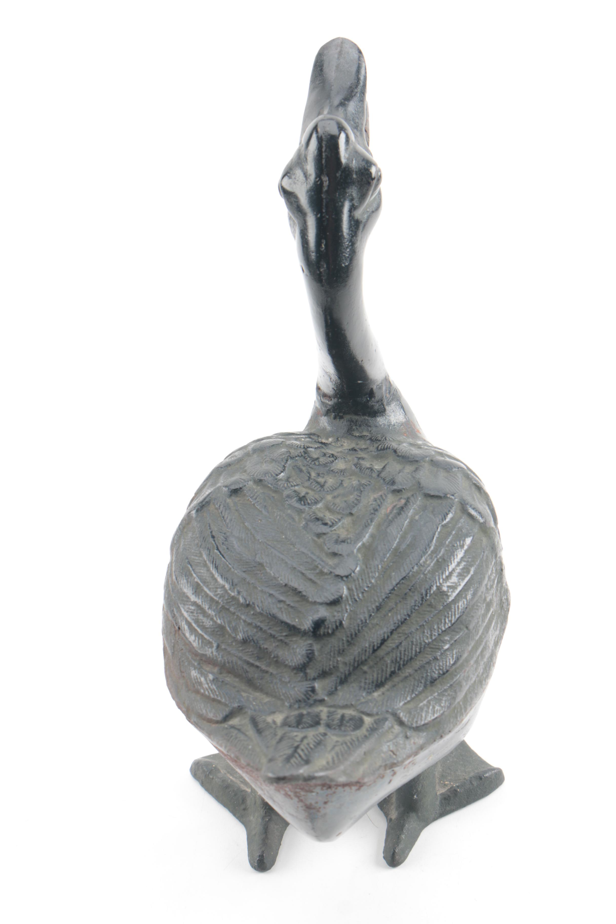 Cast Iron Duck Door Stop