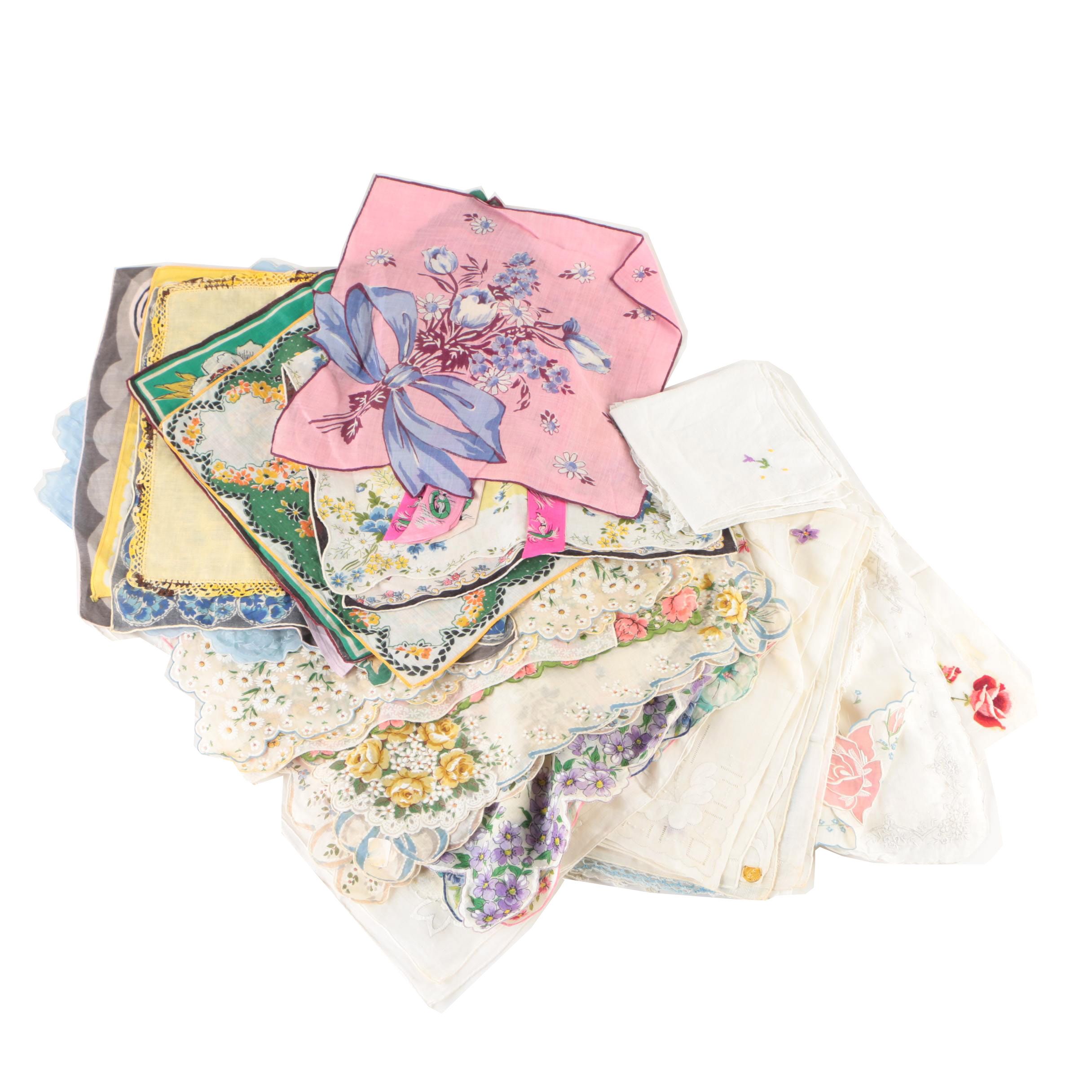 Vintage Doilies and Handkerchiefs