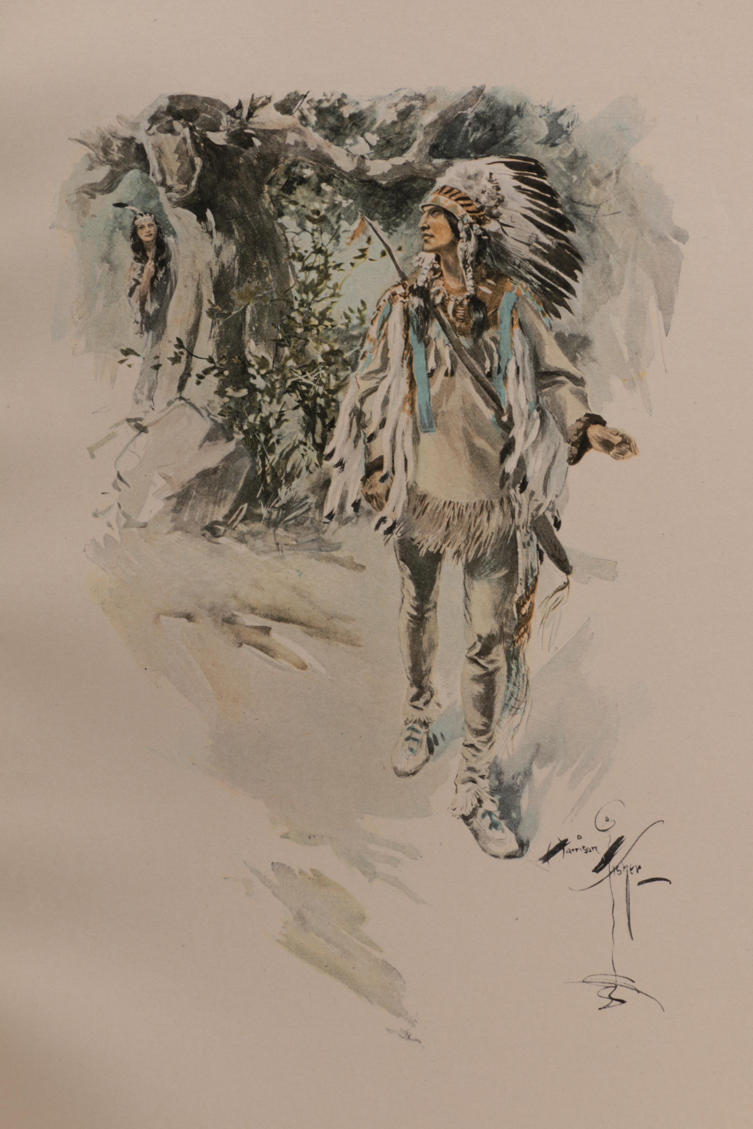 1906 Longfellow's "The Song of Hiawatha" with Illustrations