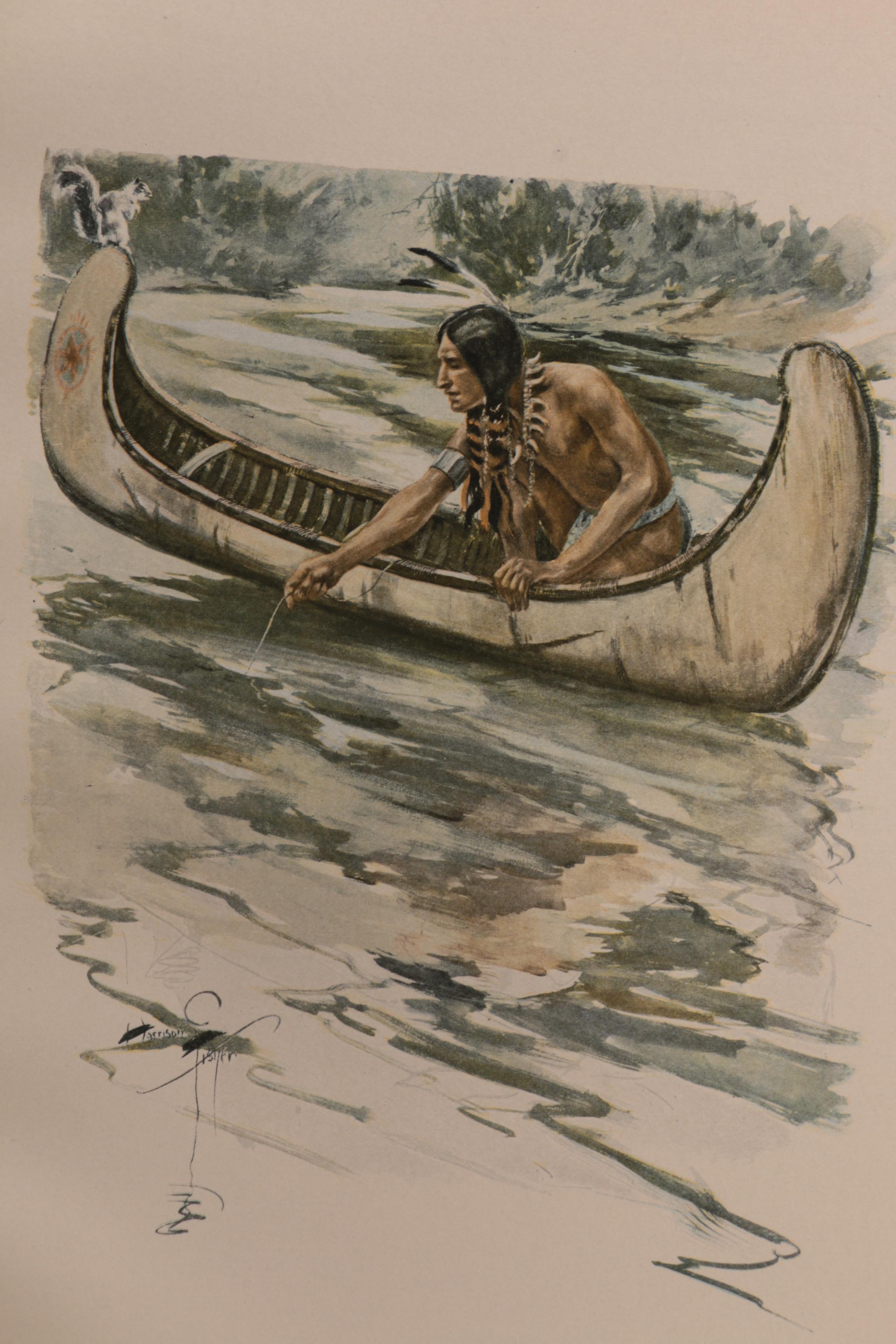 1906 Longfellow's "The Song of Hiawatha" with Illustrations