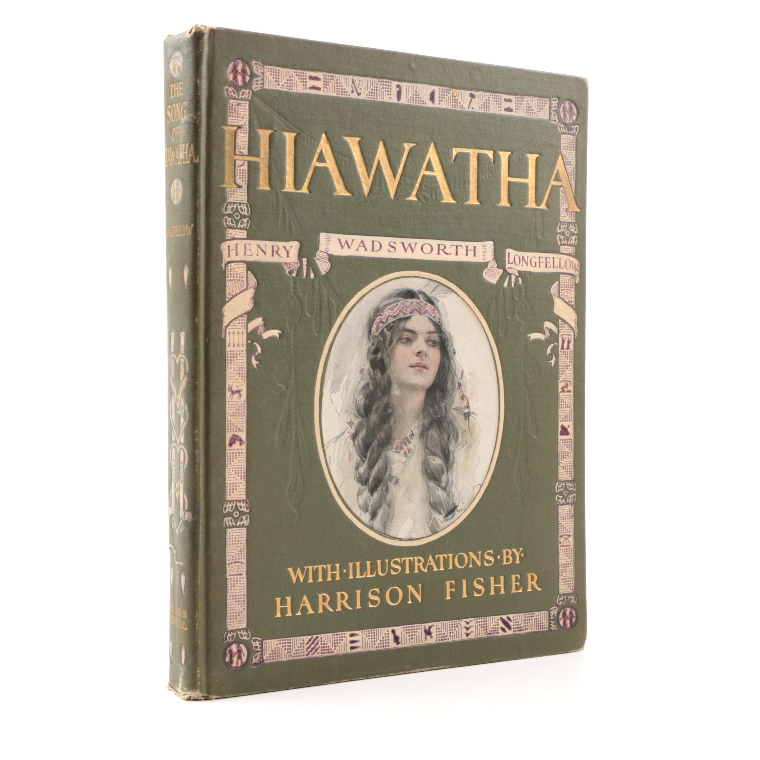 1906 Longfellow's "The Song of Hiawatha" with Illustrations