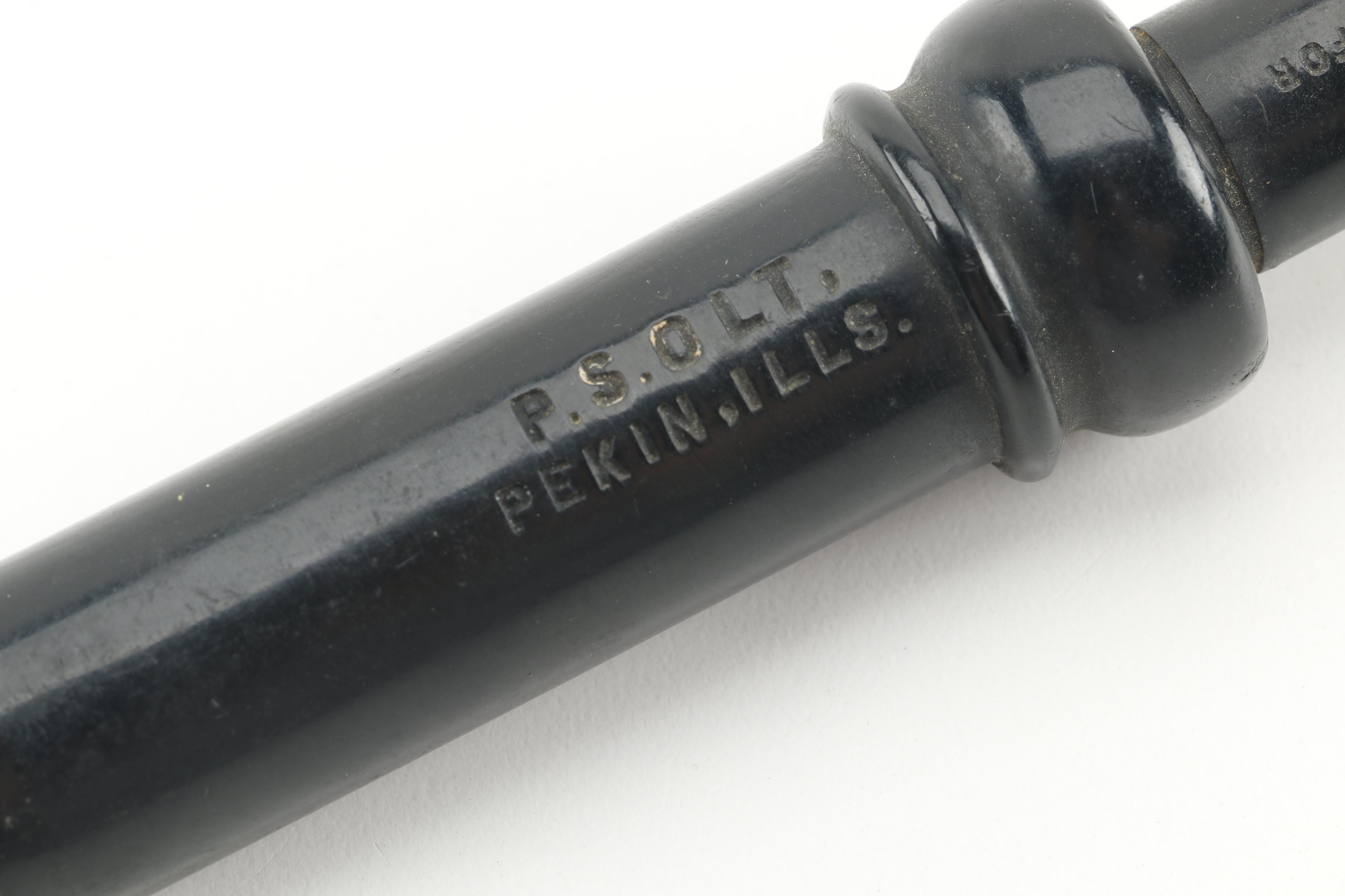 Vintage P.S. Olt Round Hole Duck Call