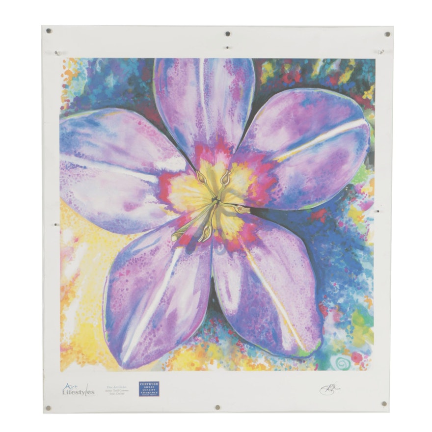 Todd Conway Giclée "Orchid"