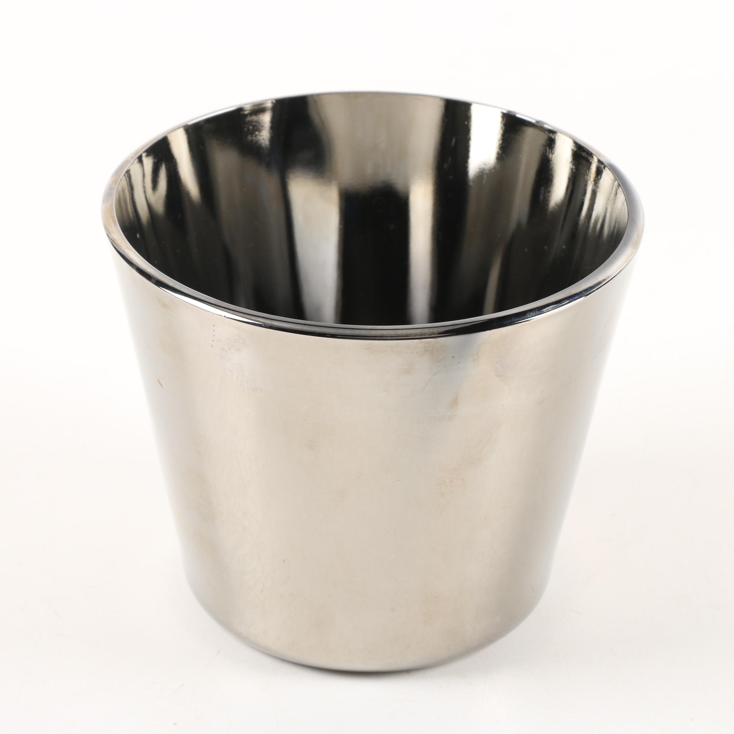 Mid Century Dorothy Thorpe "Silver Band" Style Anniversary Highball Glassware