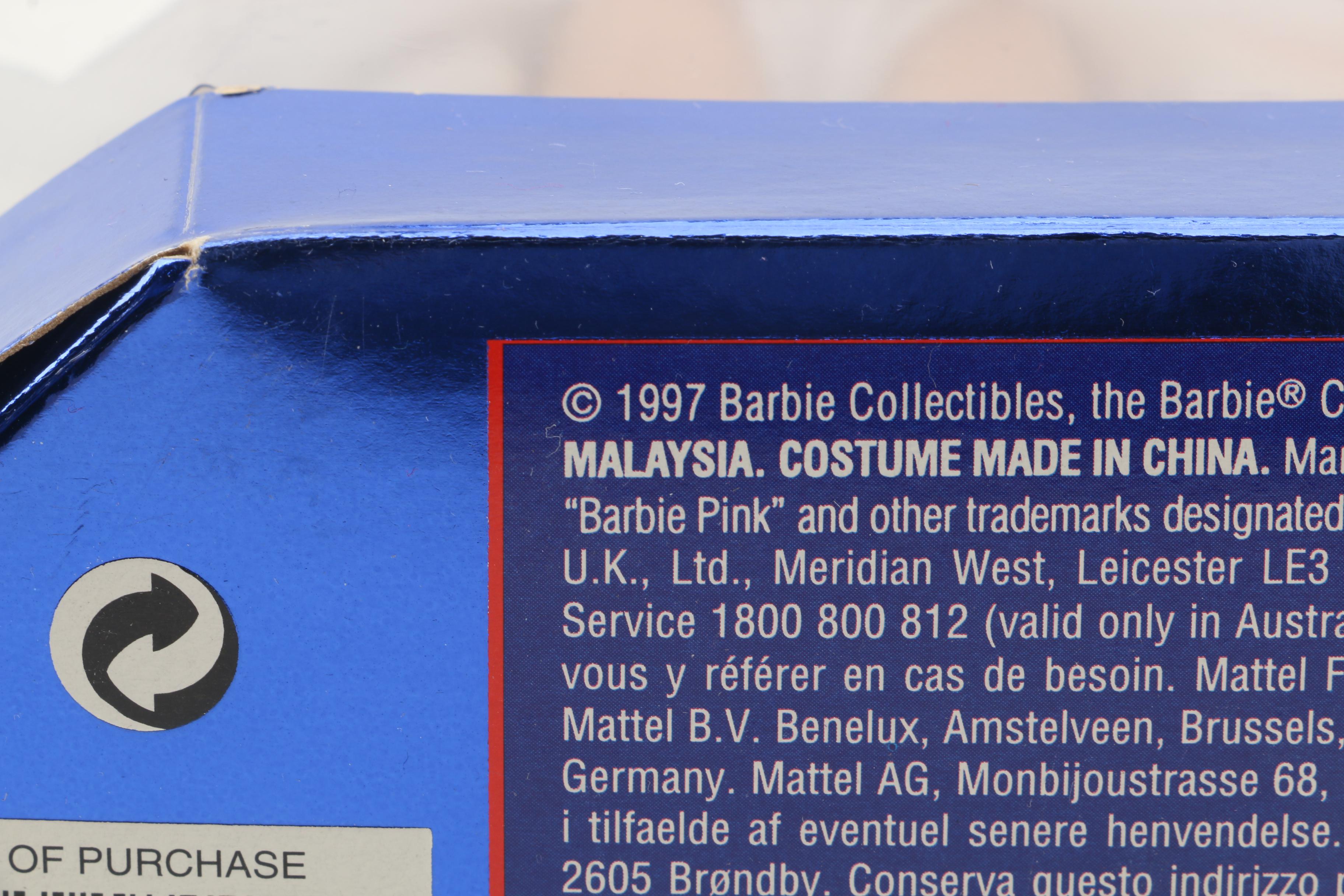 1990s Mattel Couture Barbie Dolls Featuring "Symphony In Chiffon"