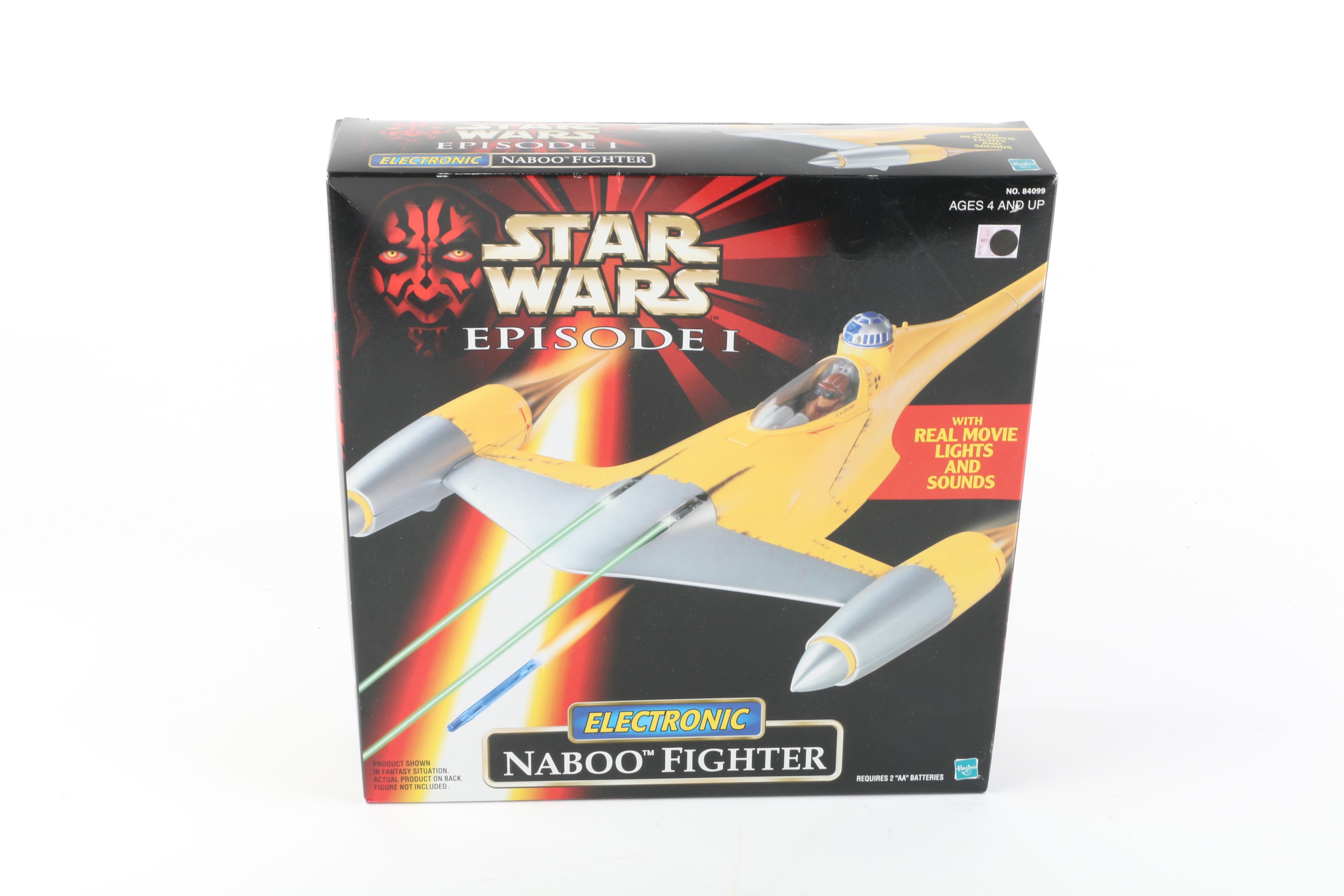 "Star Wars The Phantom Menace" Action Figures and Fighters