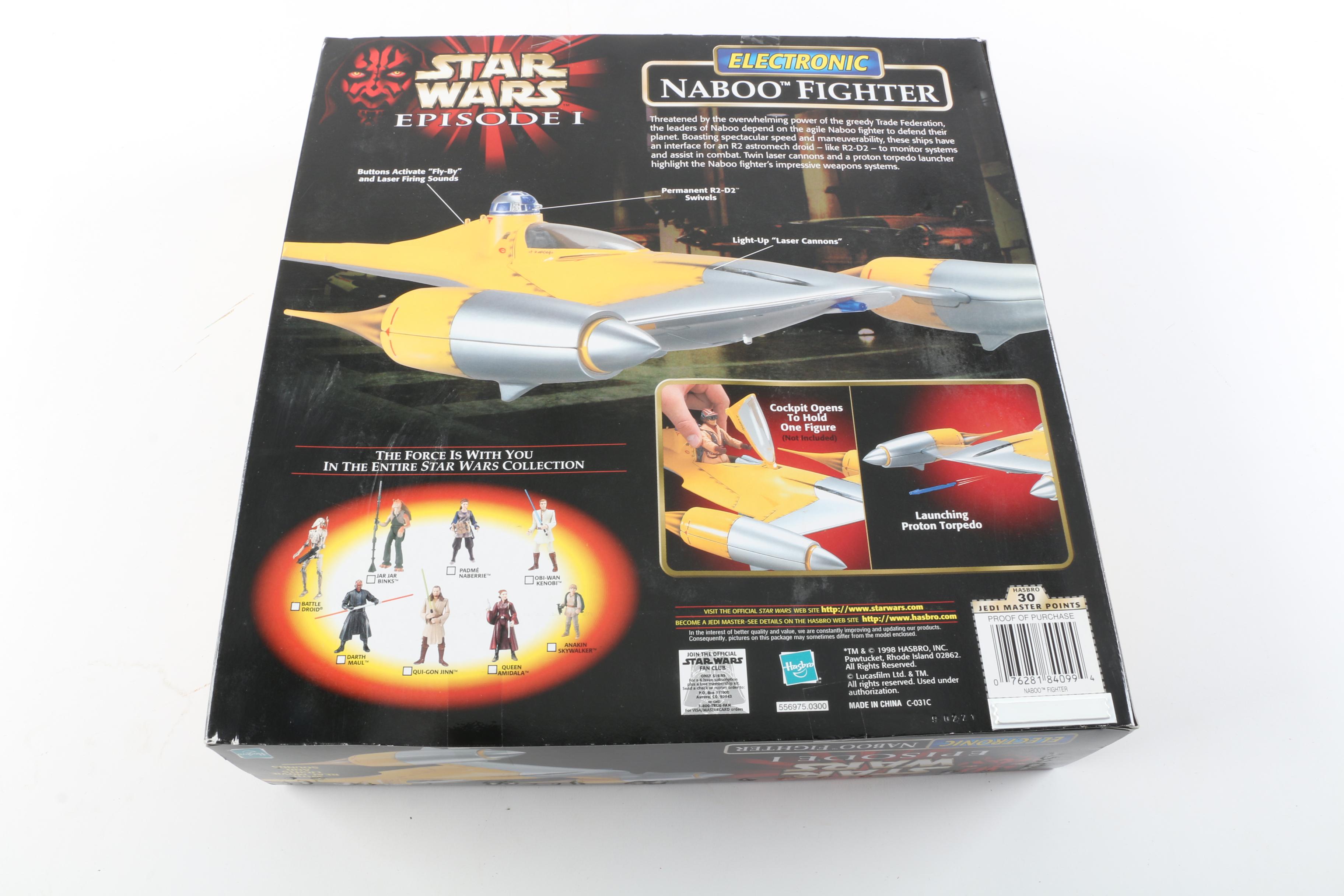 "Star Wars The Phantom Menace" Action Figures and Fighters