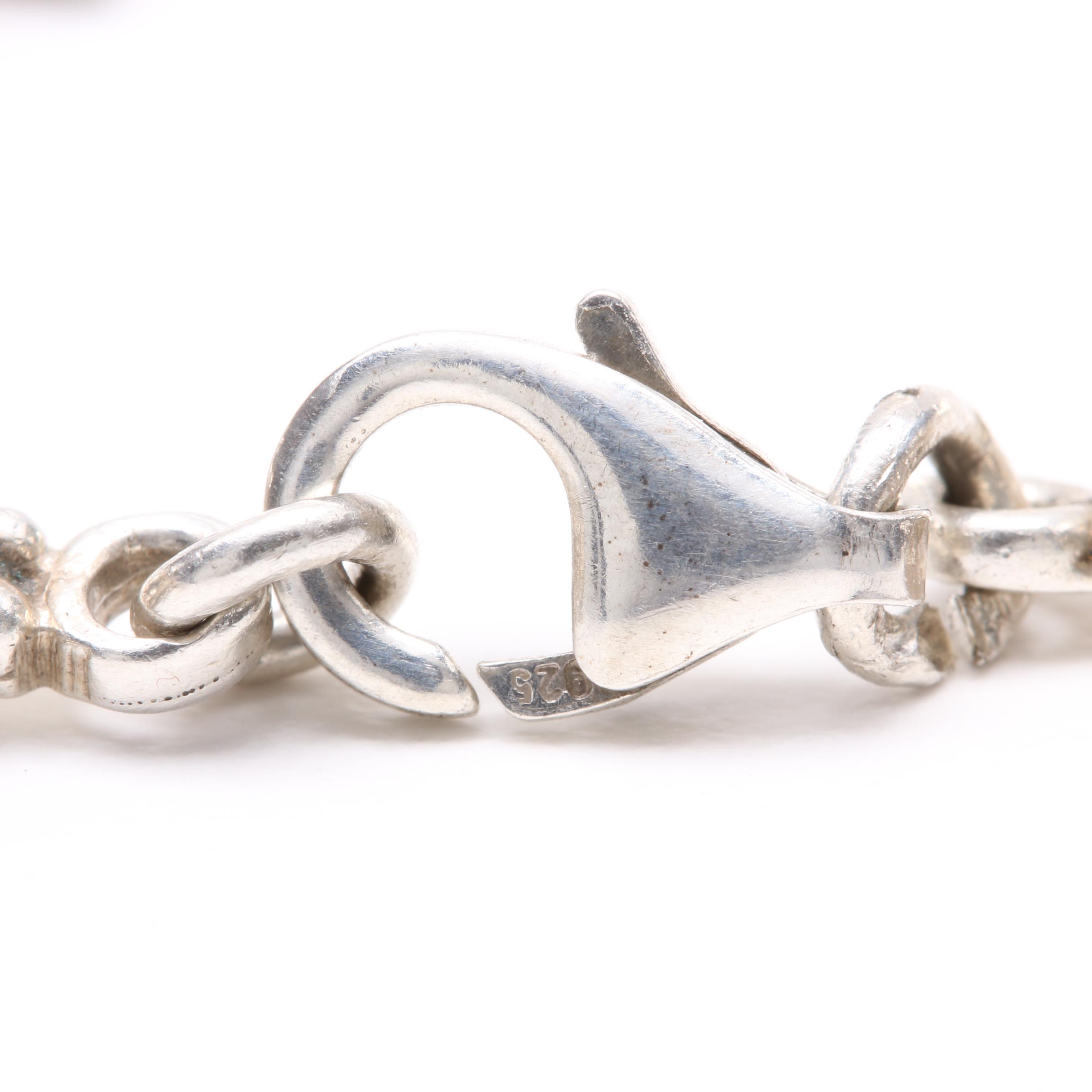 Sterling Silver Vintage Danecraft and Mixed Gemstone Bracelets