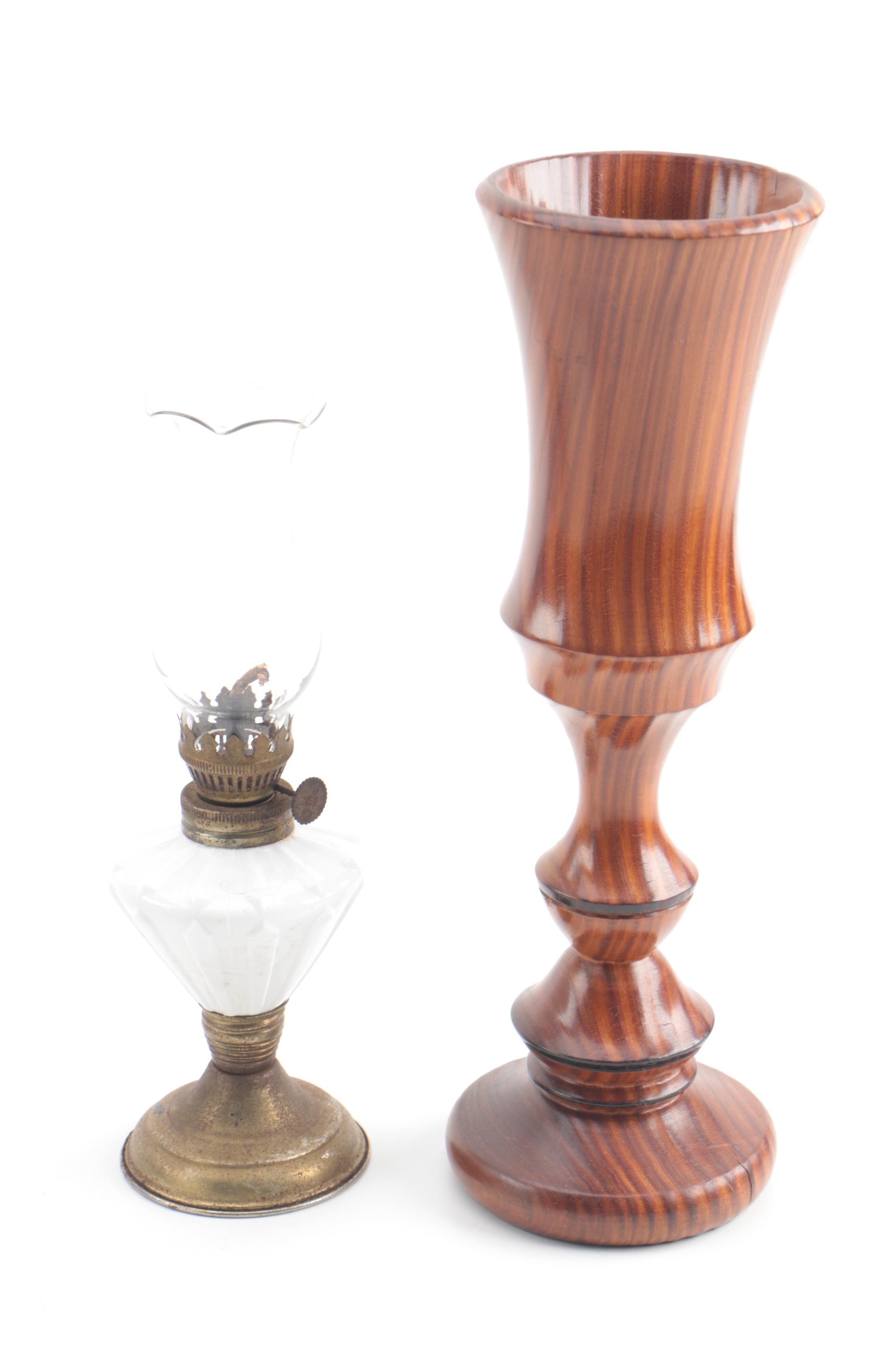 Antique Smith Phillips Semi Porcelain Chamber Pot with Decorative Decor