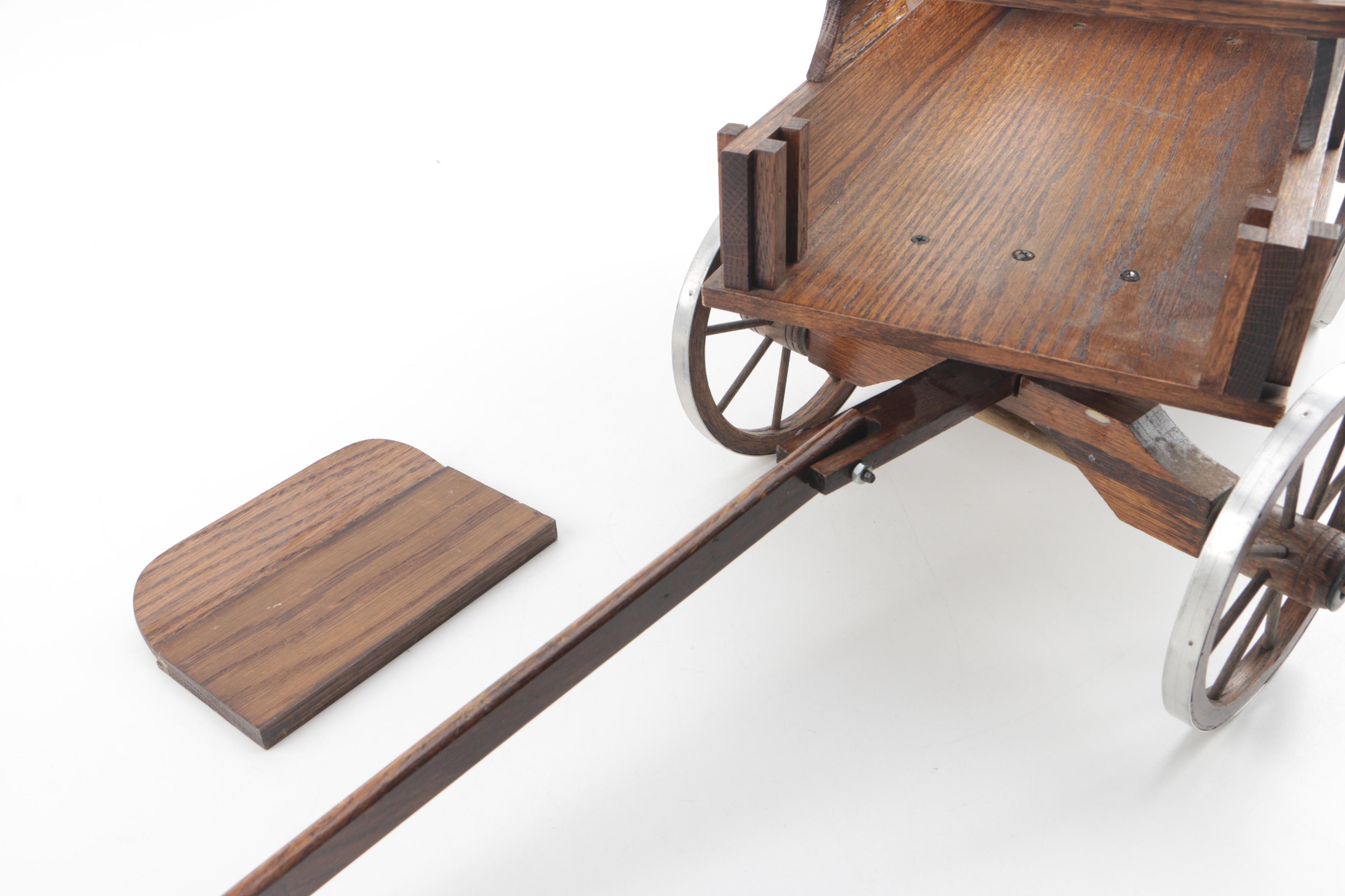 Antique Smith Phillips Semi Porcelain Chamber Pot with Decorative Decor