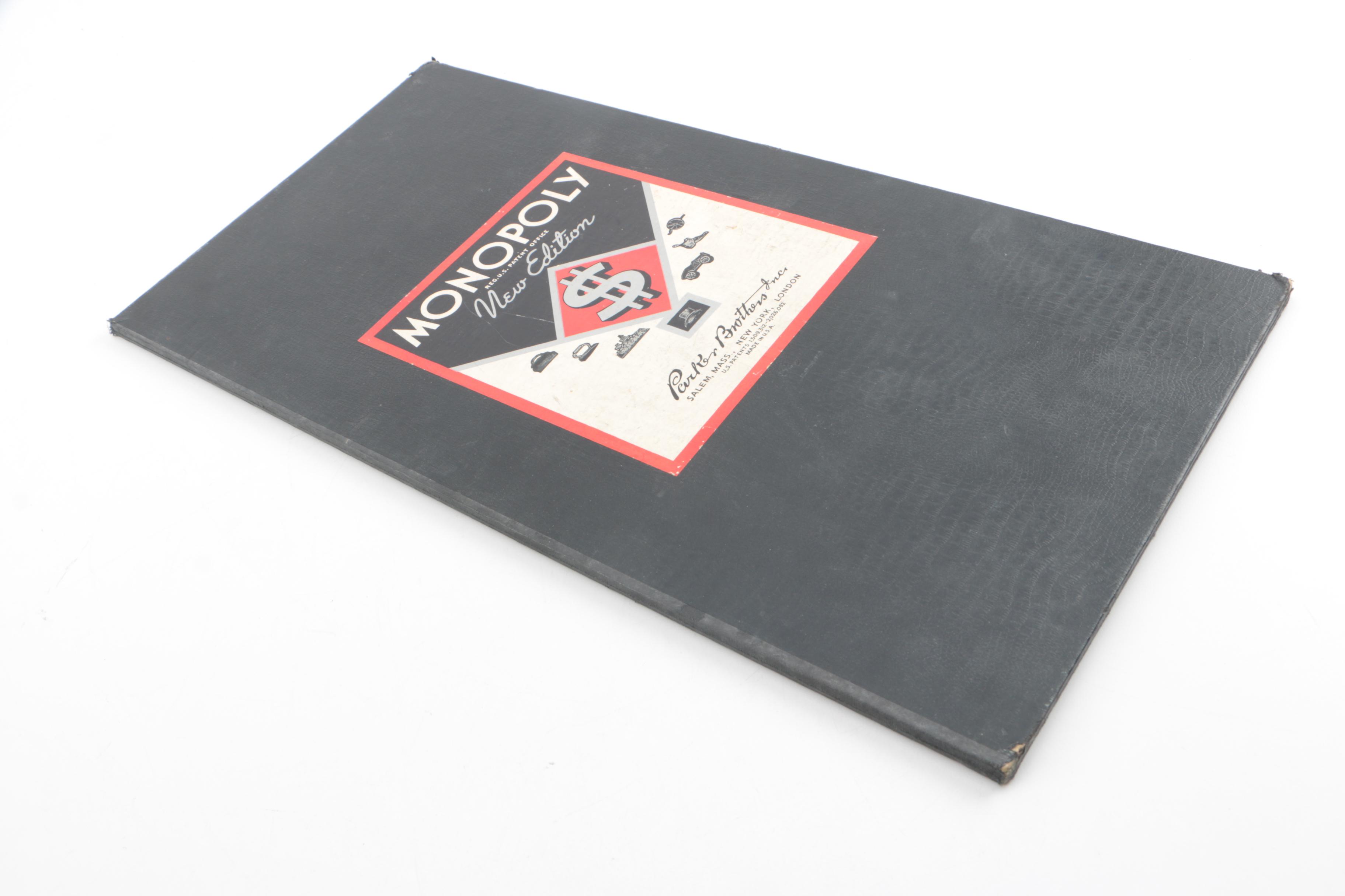 Vintage Monopoly Board Game