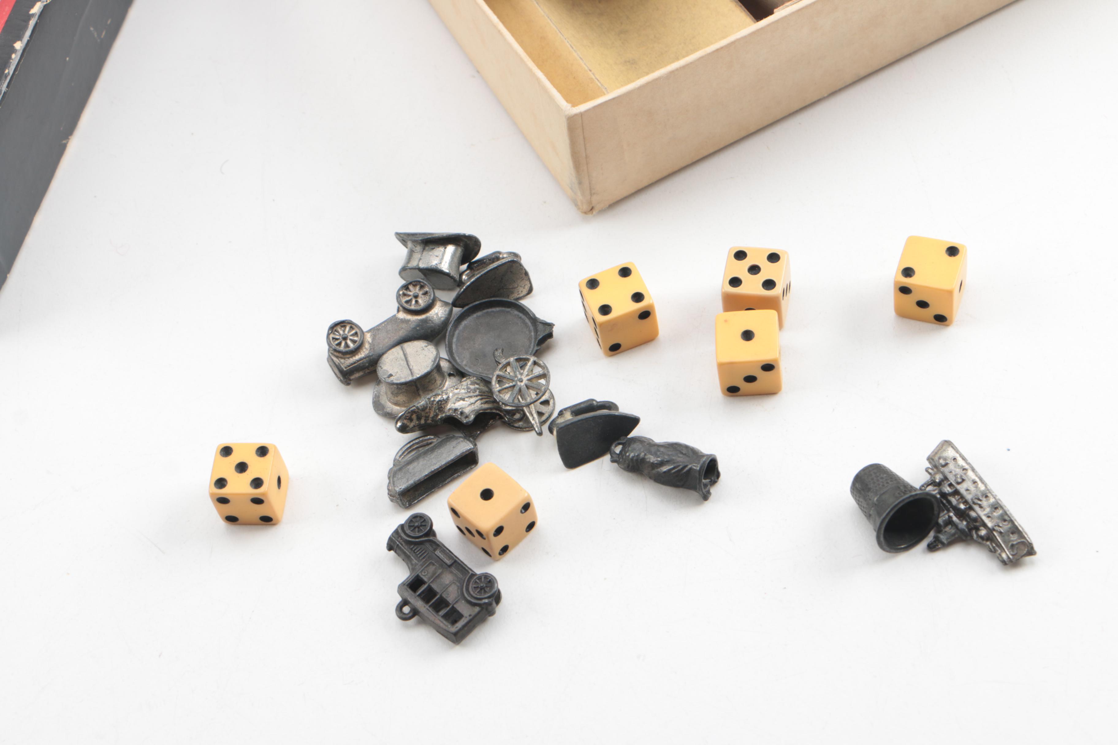 Vintage Monopoly Board Game