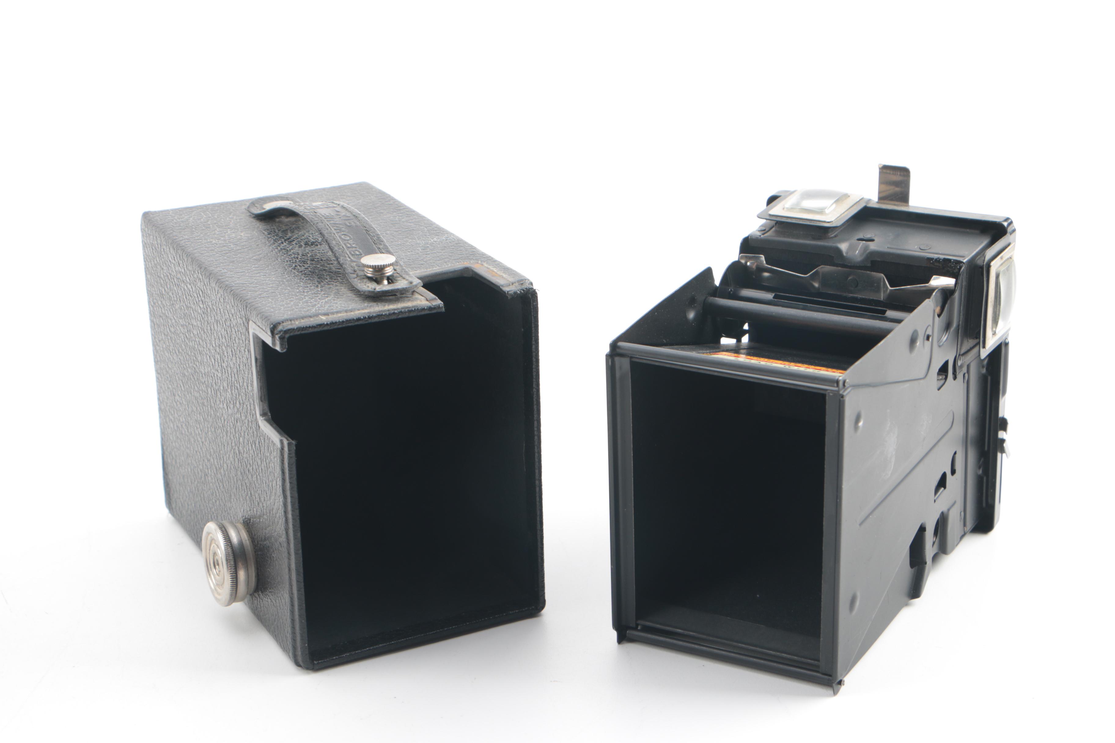 Kodak Brownie, Argus Cameras and Accessories with Camera Cases