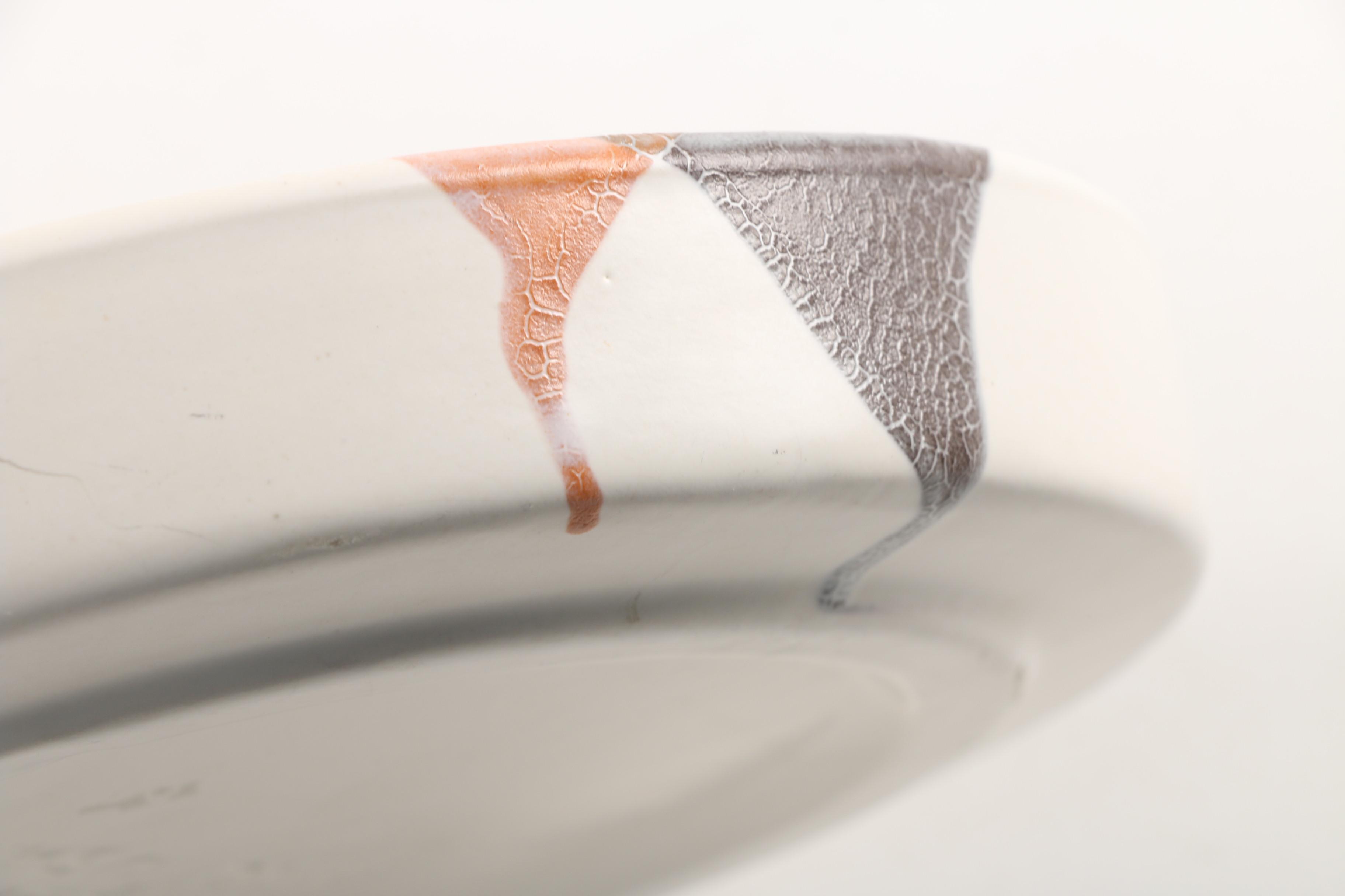 Mid 20th Century Inca Copper, Royal Haeger and California Pottery Ash Receivers