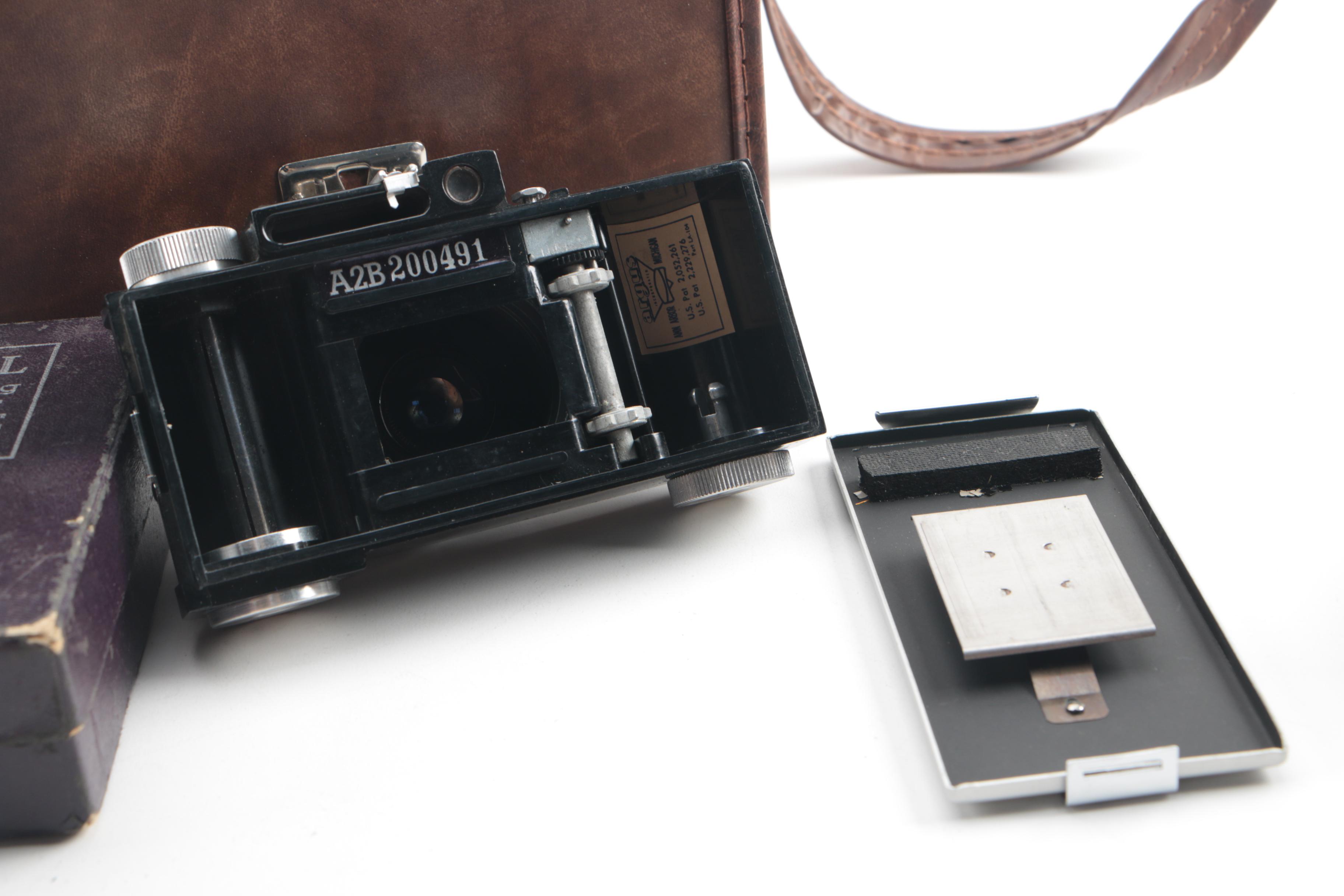 Kodak Brownie, Argus Cameras and Accessories with Camera Cases