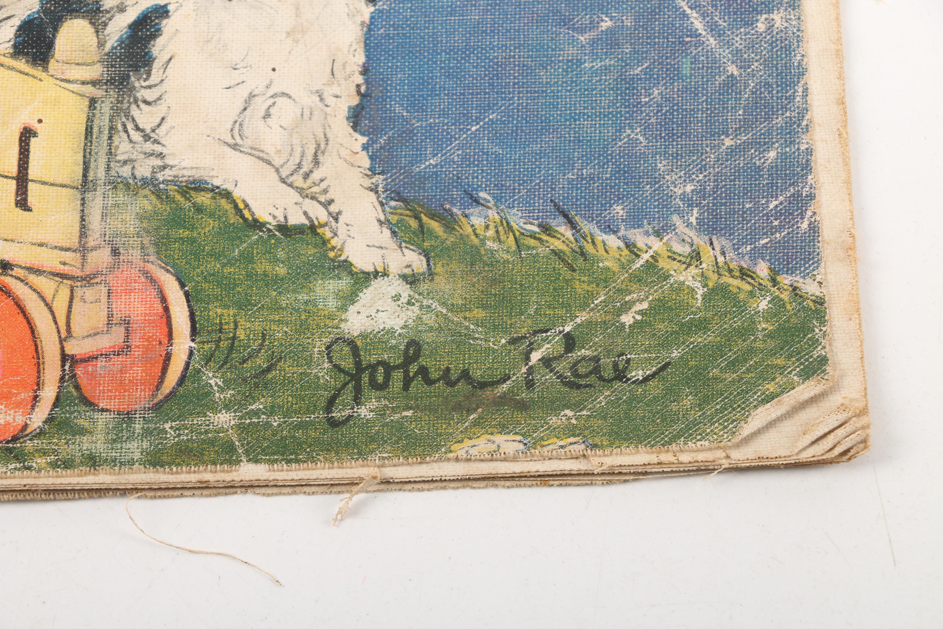 1922 "Children at Play in Many Lands" by John Rae