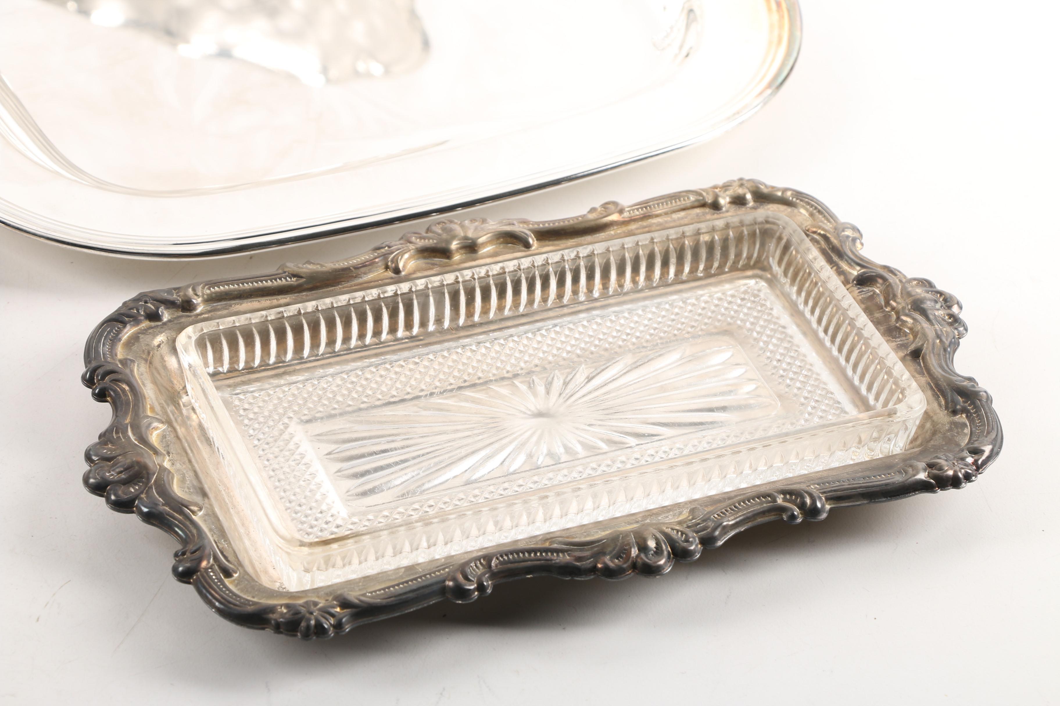 Silver Plate Tableware Featuring WMF-Ikora and Sheridan