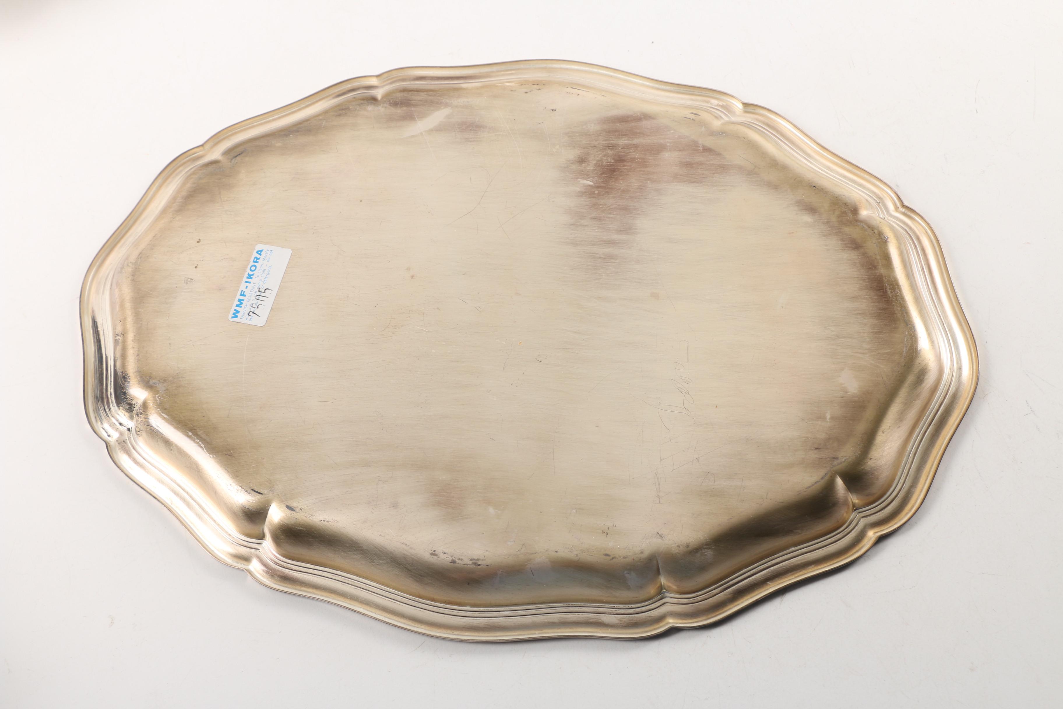 Silver Plate Tableware Featuring WMF-Ikora and Sheridan