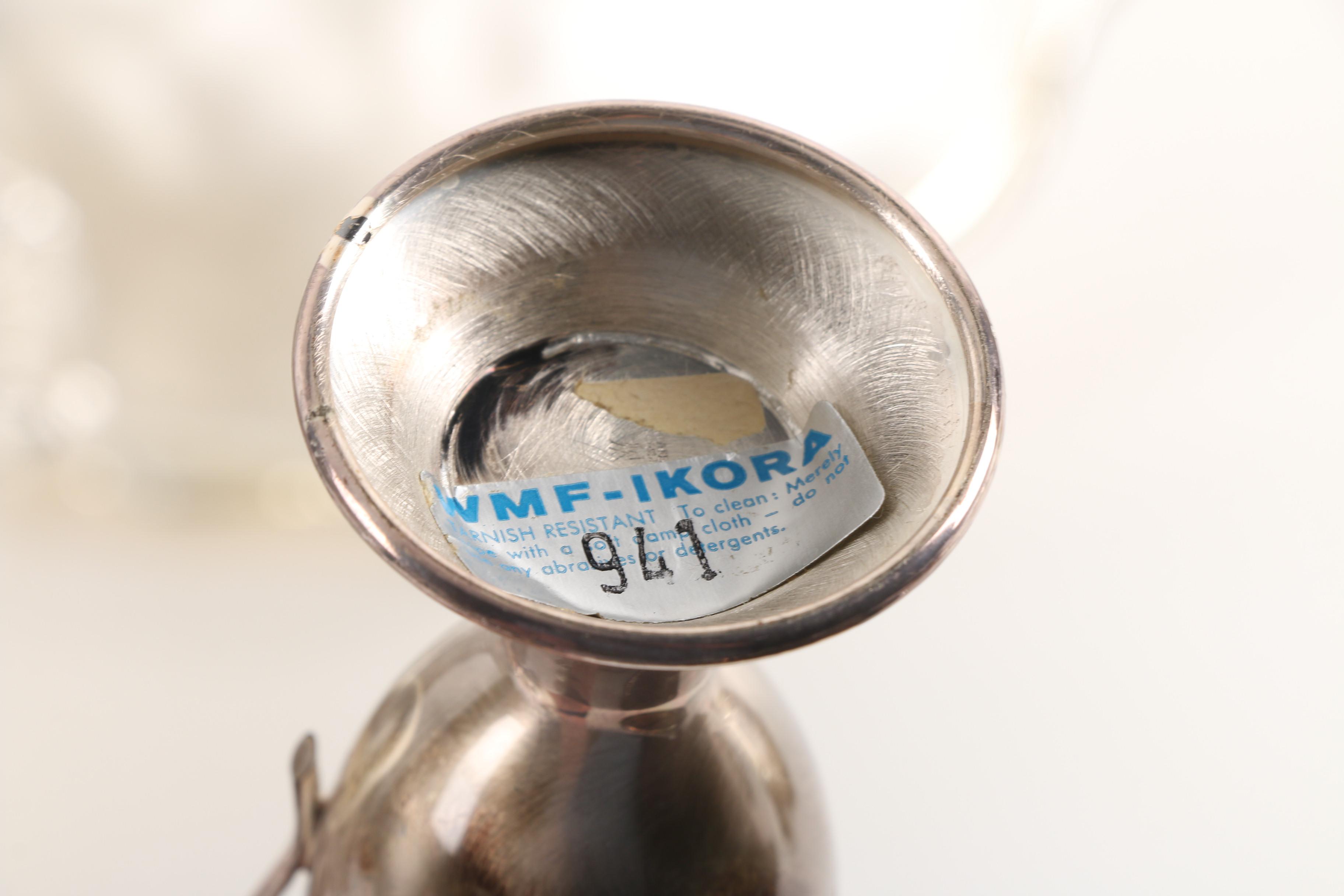 Silver Plate Tableware Featuring WMF-Ikora and Sheridan