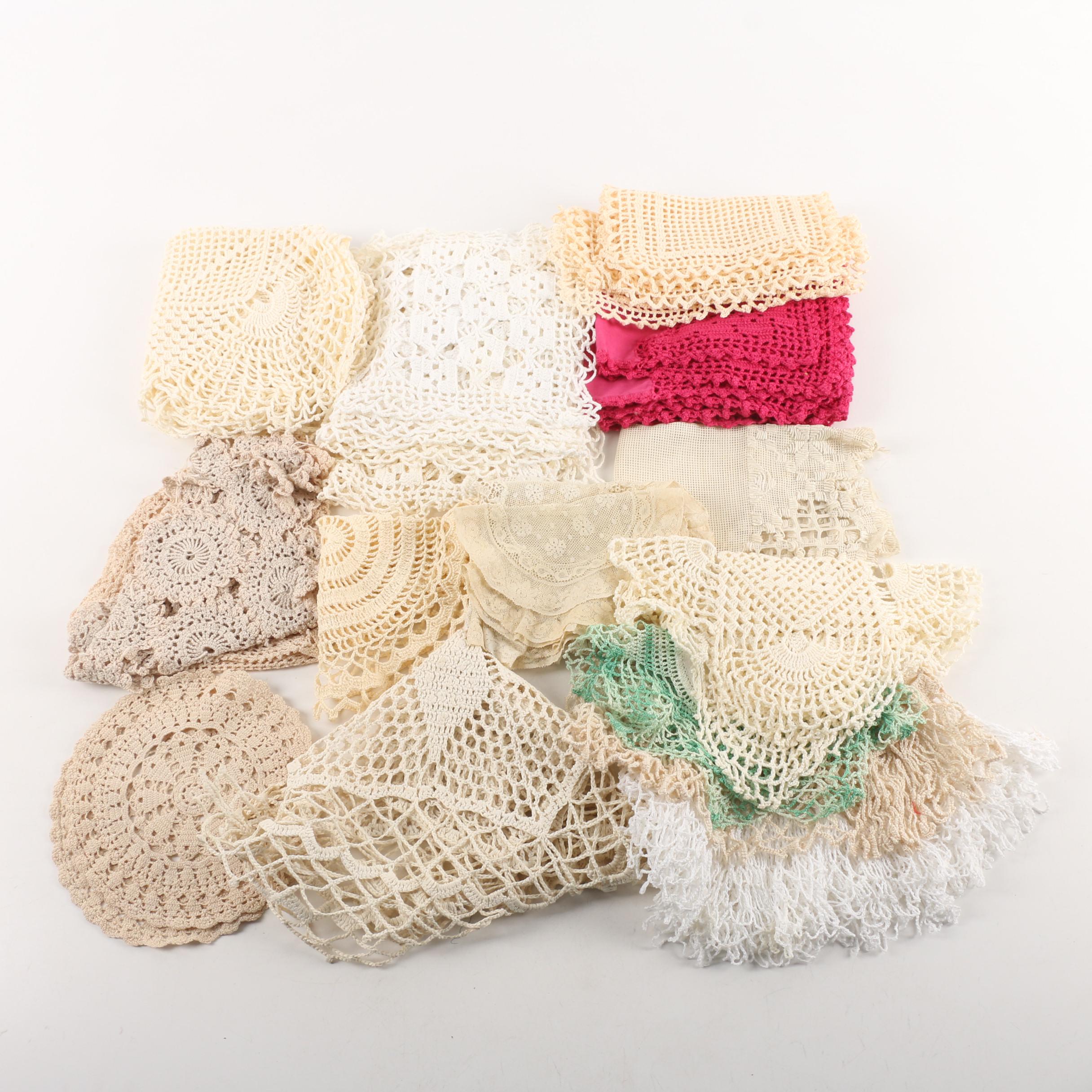 Vintage Crocheted Doilies