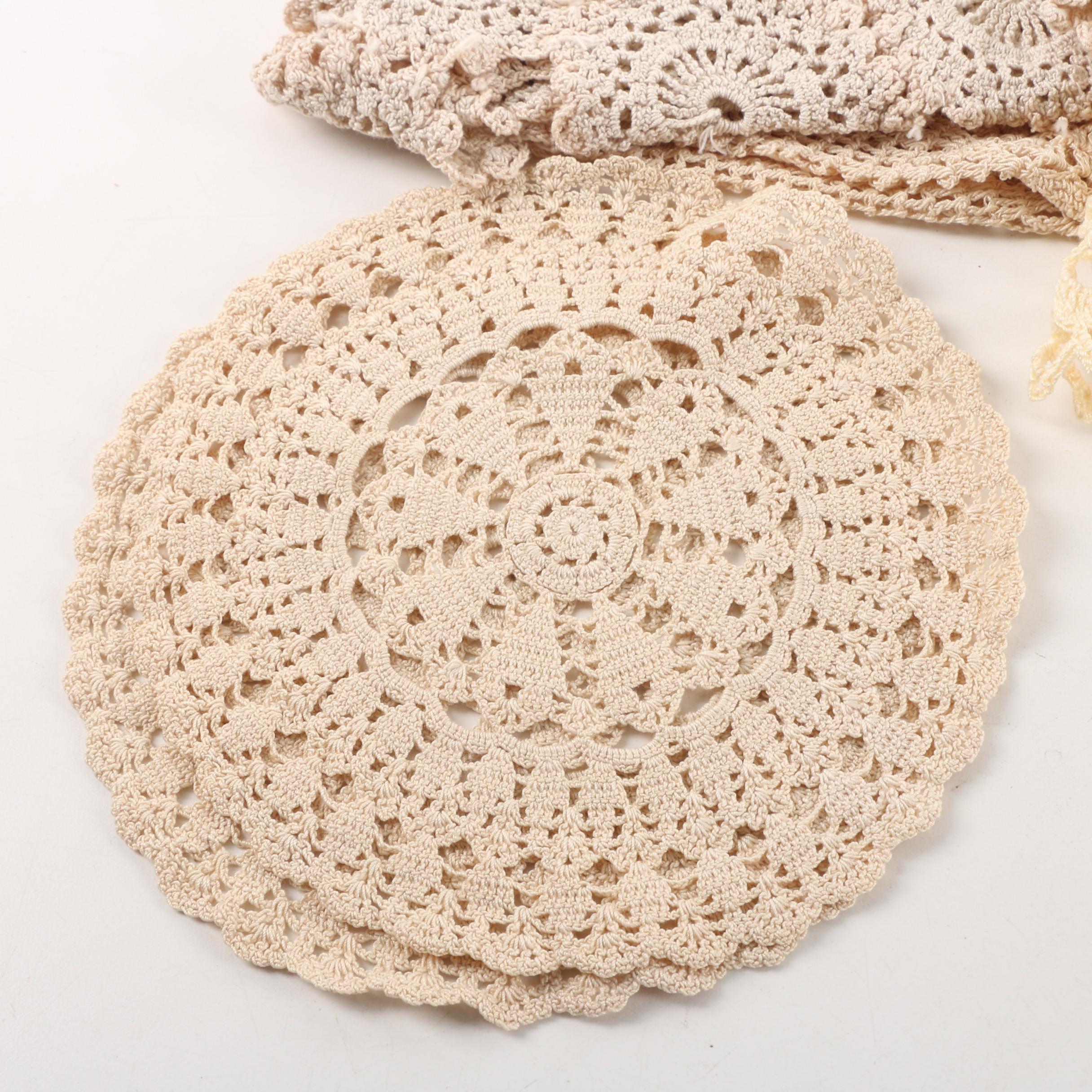 Vintage Crocheted Doilies