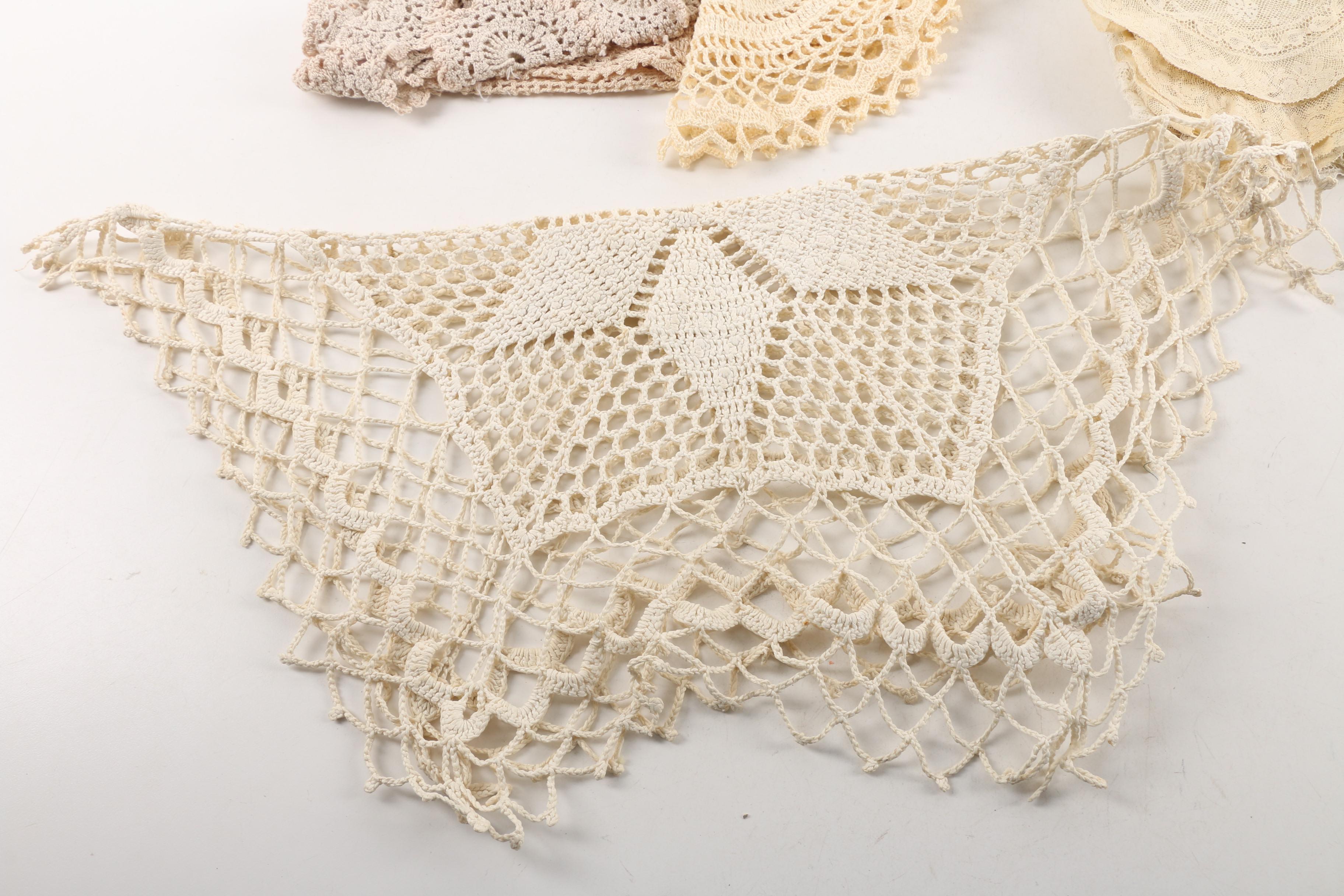 Vintage Crocheted Doilies