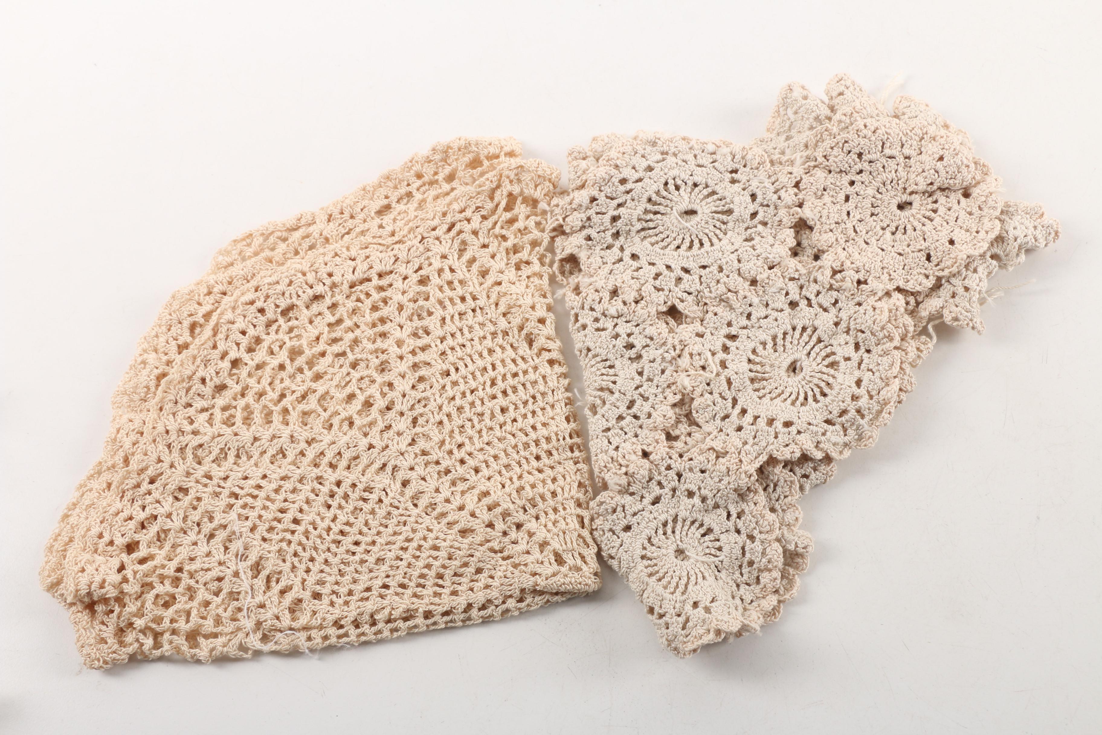 Vintage Crocheted Doilies