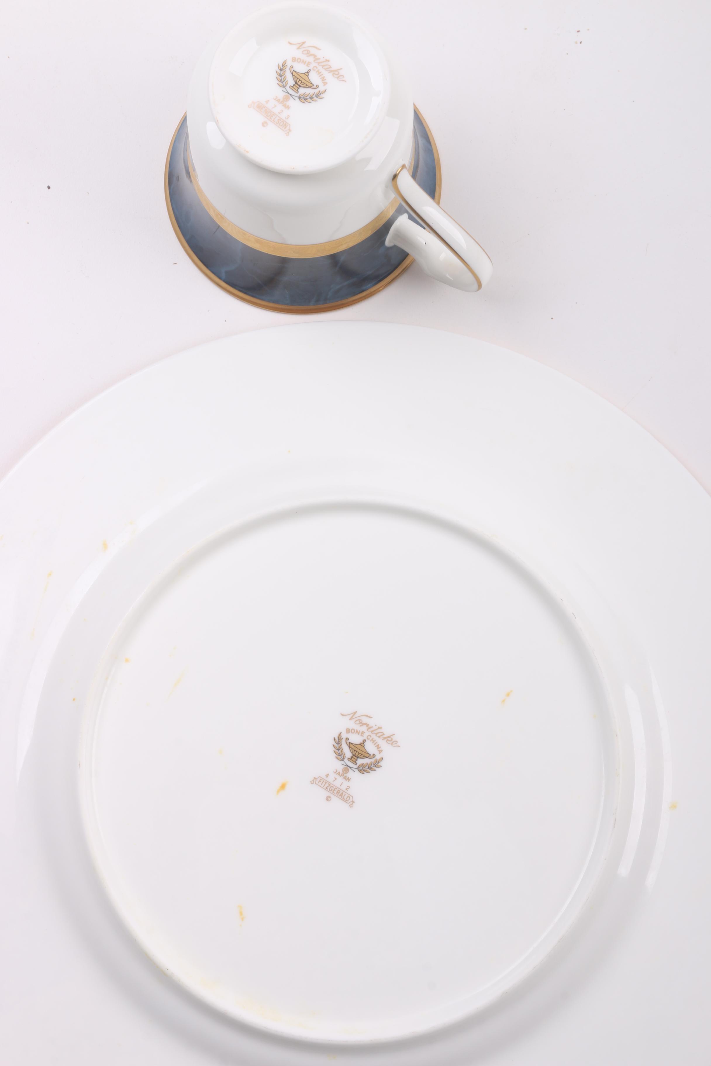 Noritake "Fitzgerald" and "Mendelson" Bone China Dinnerware