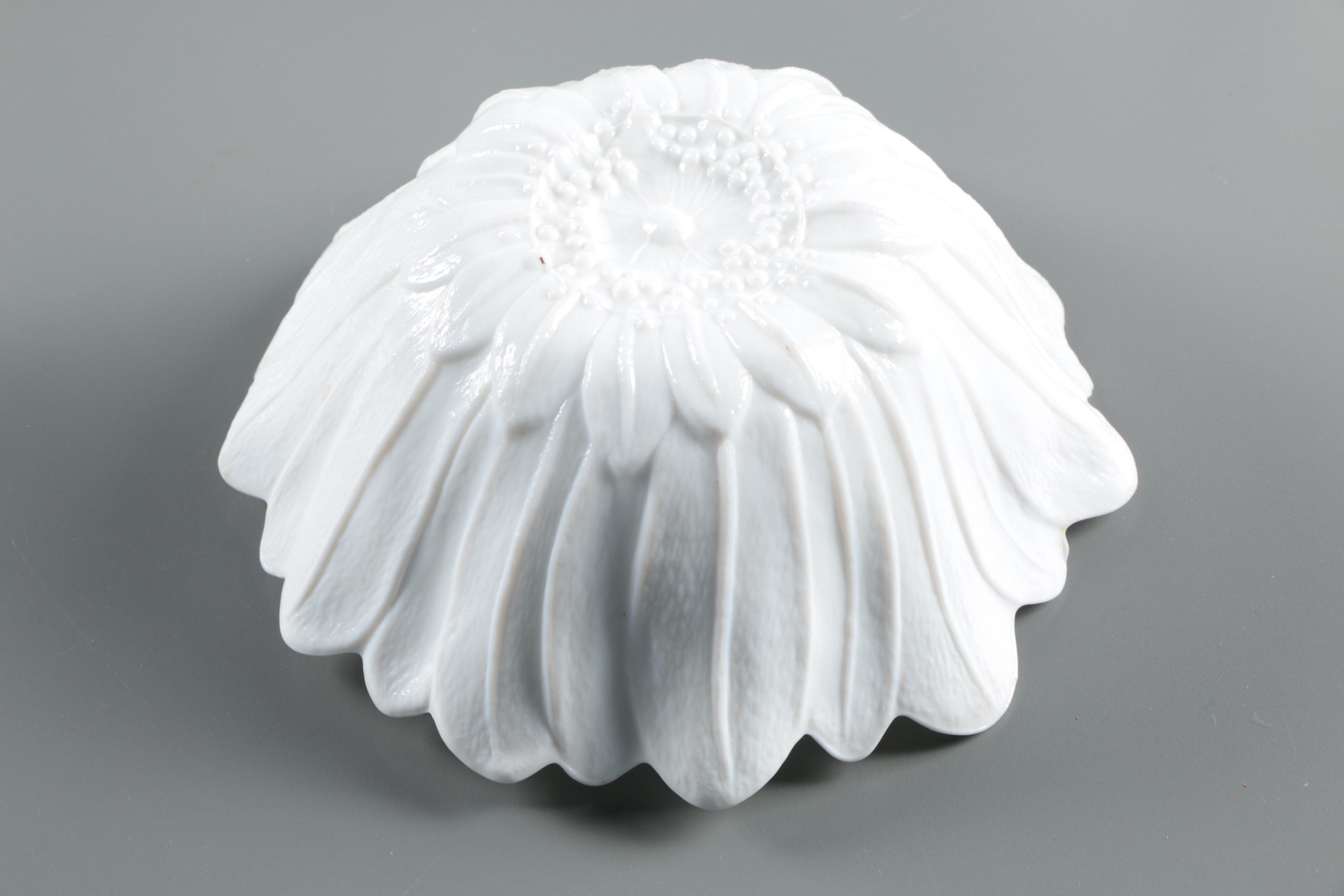 Milk Glass Tableware and Decor including a Pyrex Mixing Bowl