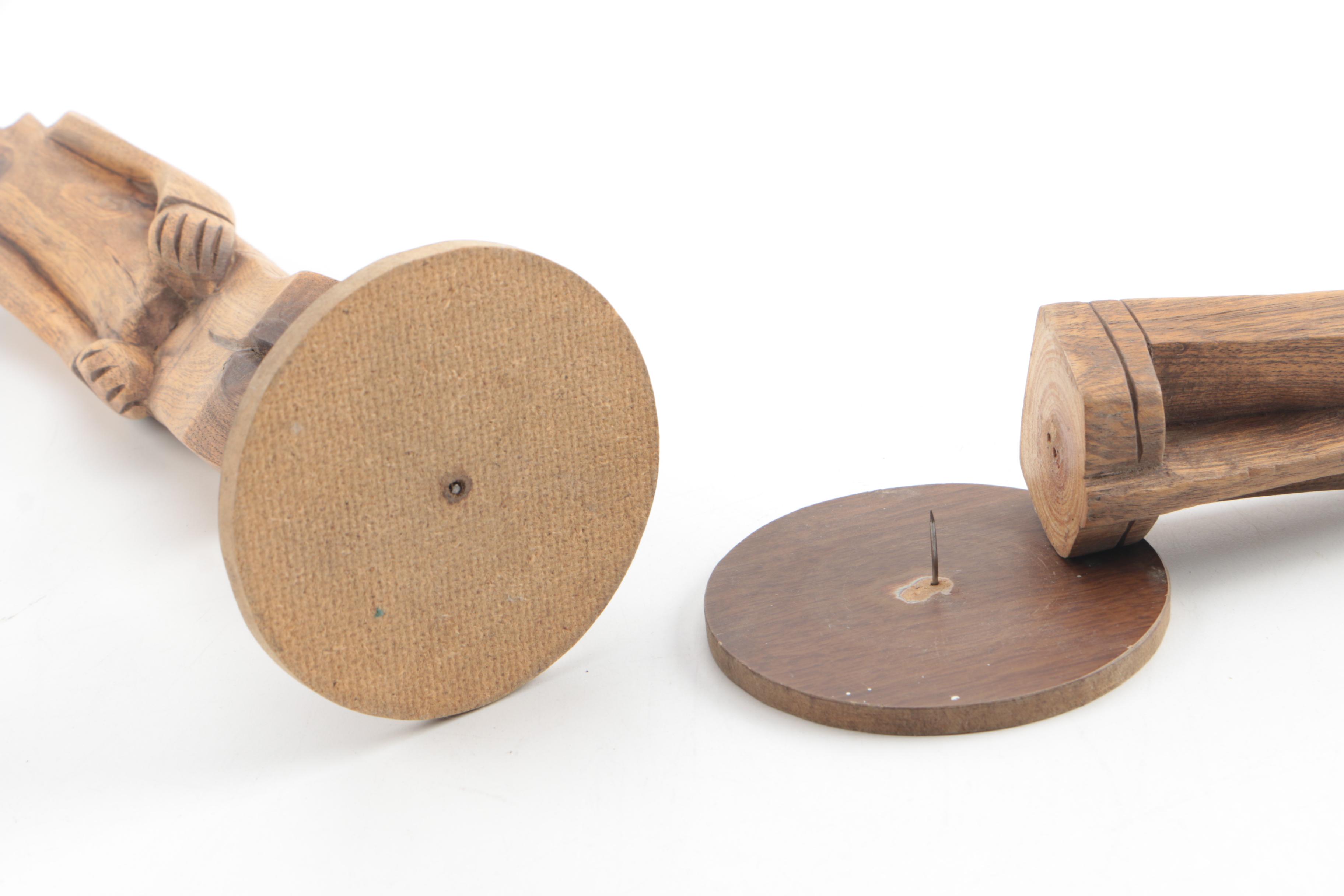 Hand-Carved Wood Figures