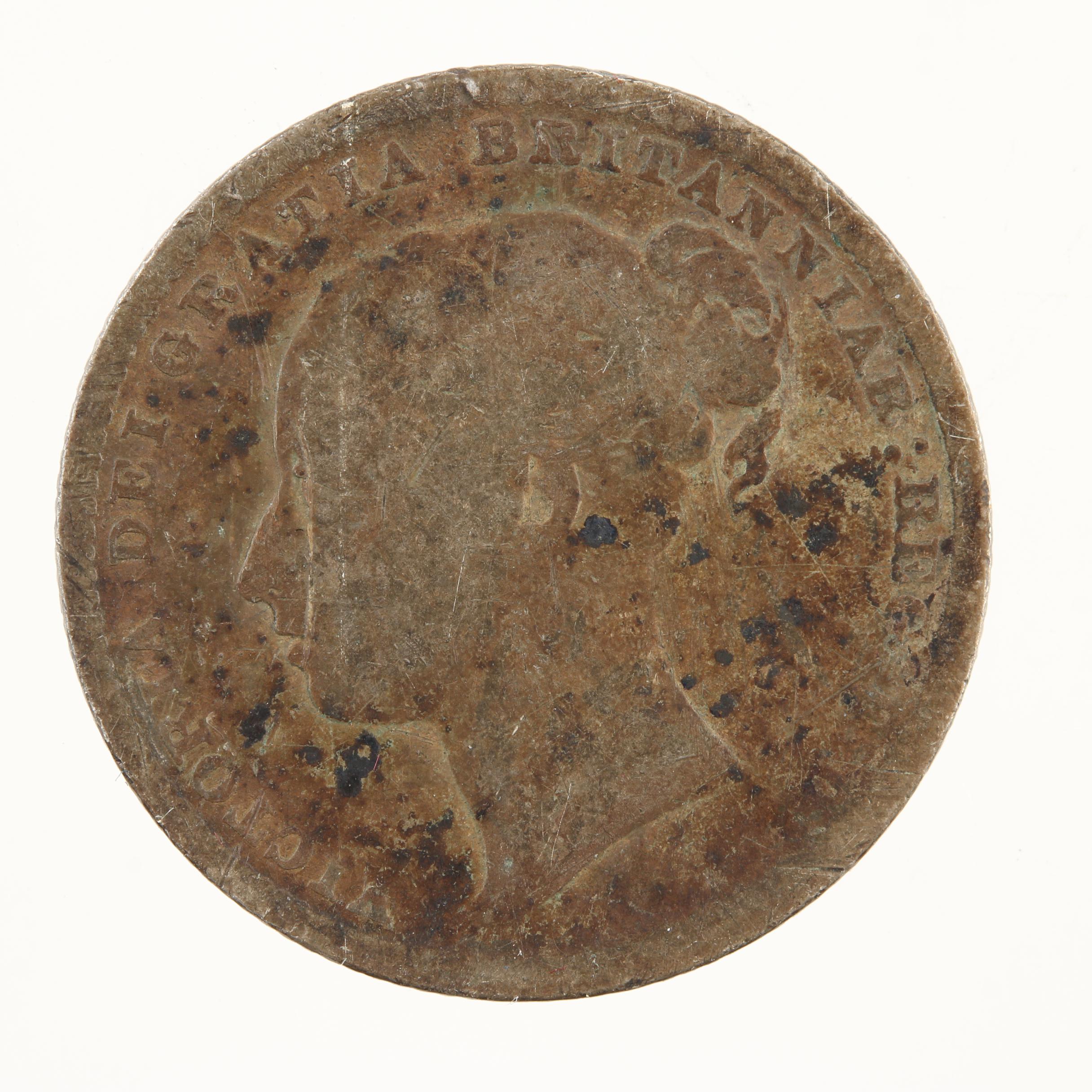 Group of Twenty-Six Antique to Vintage British Coins