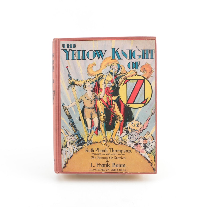 1930 "The Yellow Knight of Oz" by Ruth Plumly Thompson