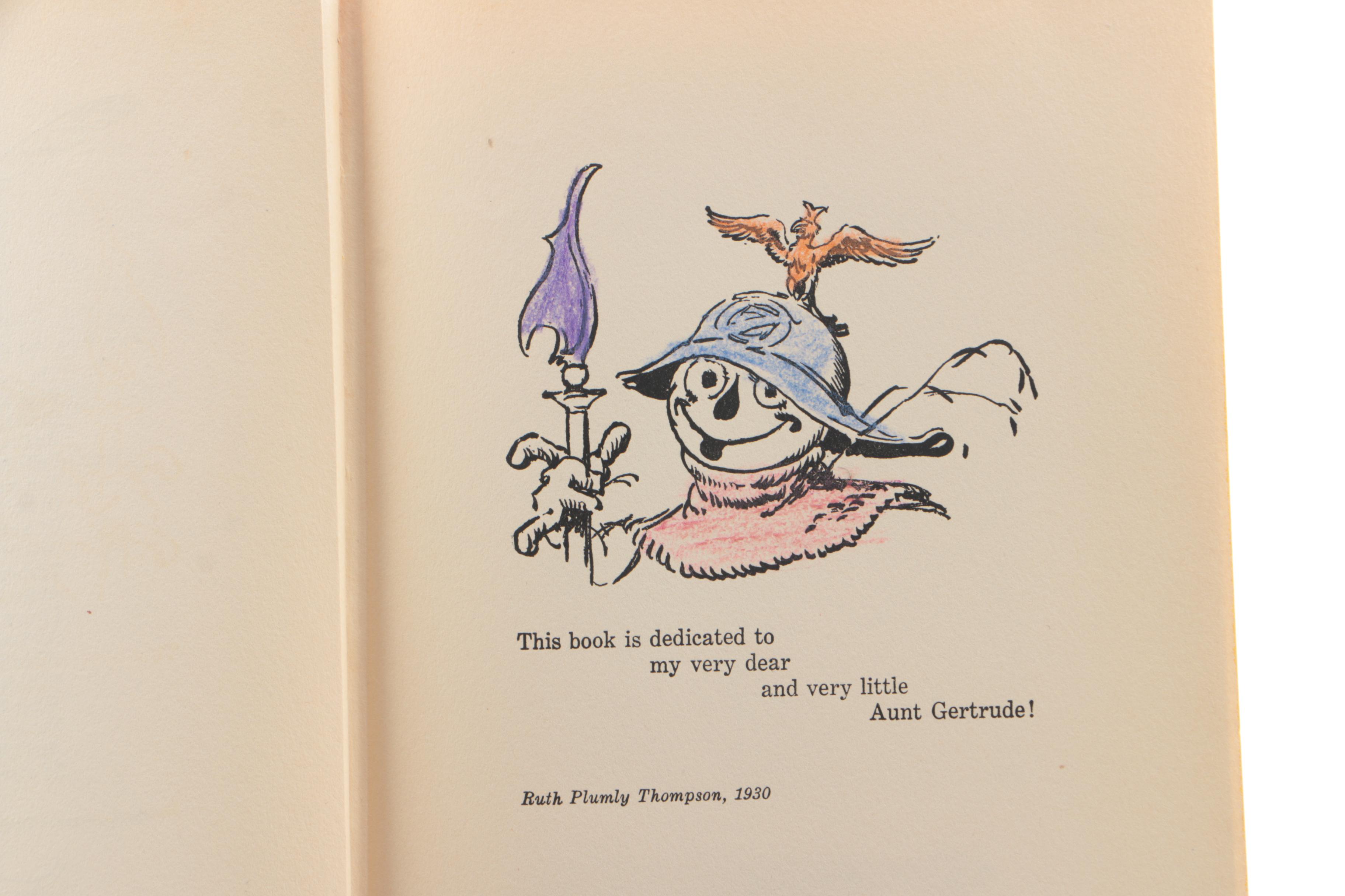 1930 "The Yellow Knight of Oz" by Ruth Plumly Thompson
