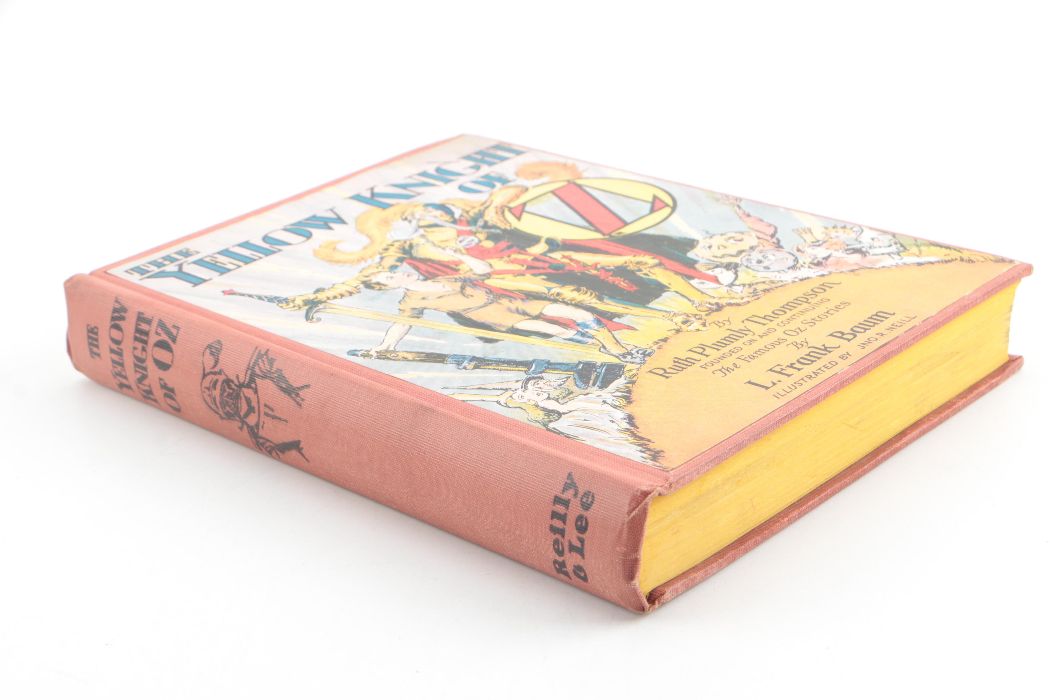 1930 "The Yellow Knight of Oz" by Ruth Plumly Thompson