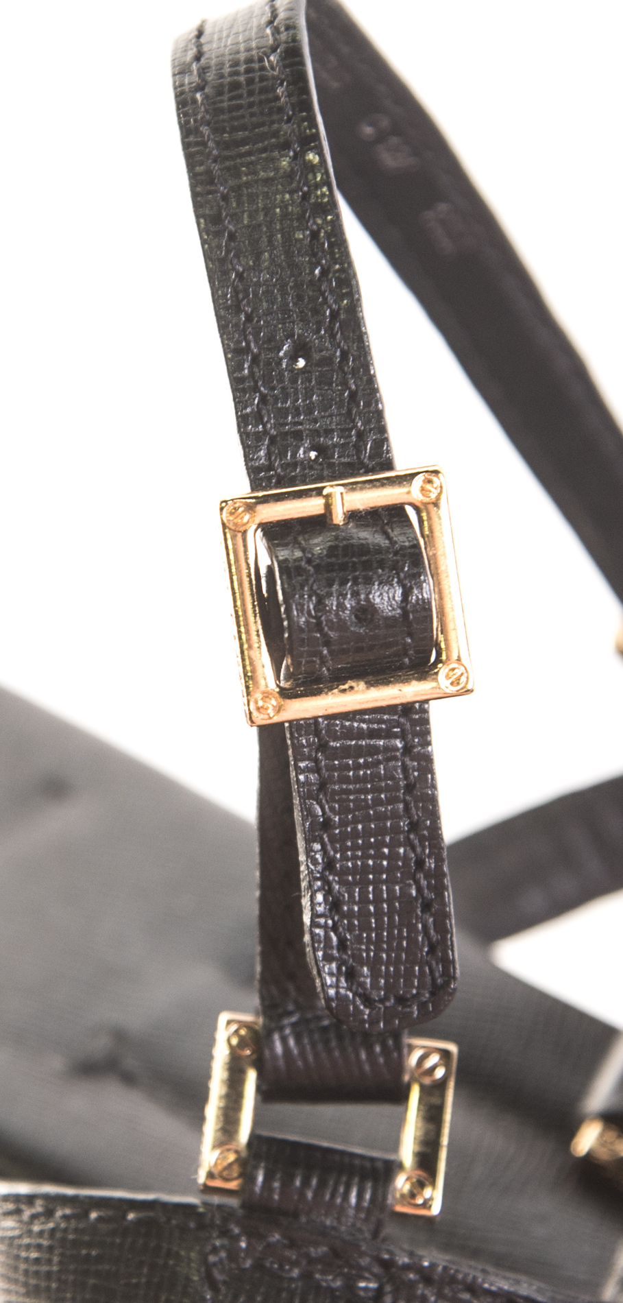 Tory Burch Black Leather Thong Sandals