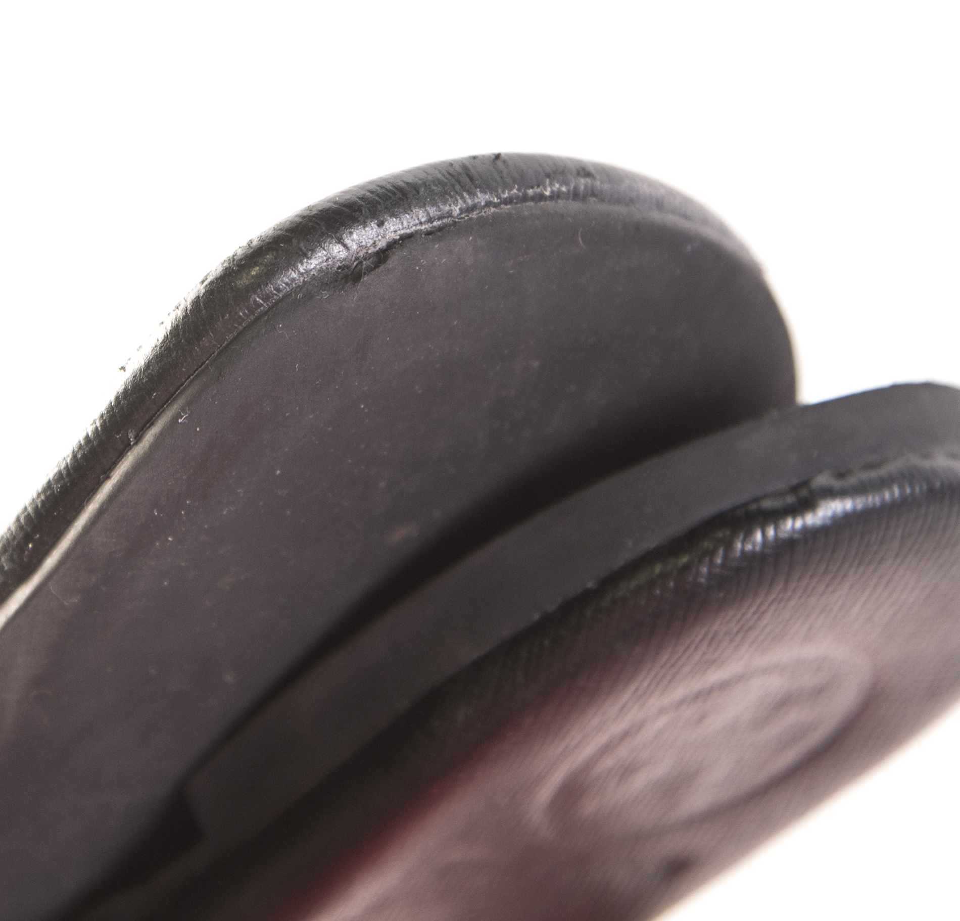 Tory Burch Black Leather Thong Sandals