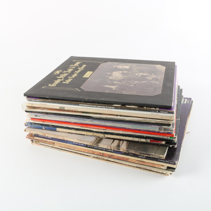 Vintage Rock, Folk, Funk and Pop Vinyl LPs Including Neil Young