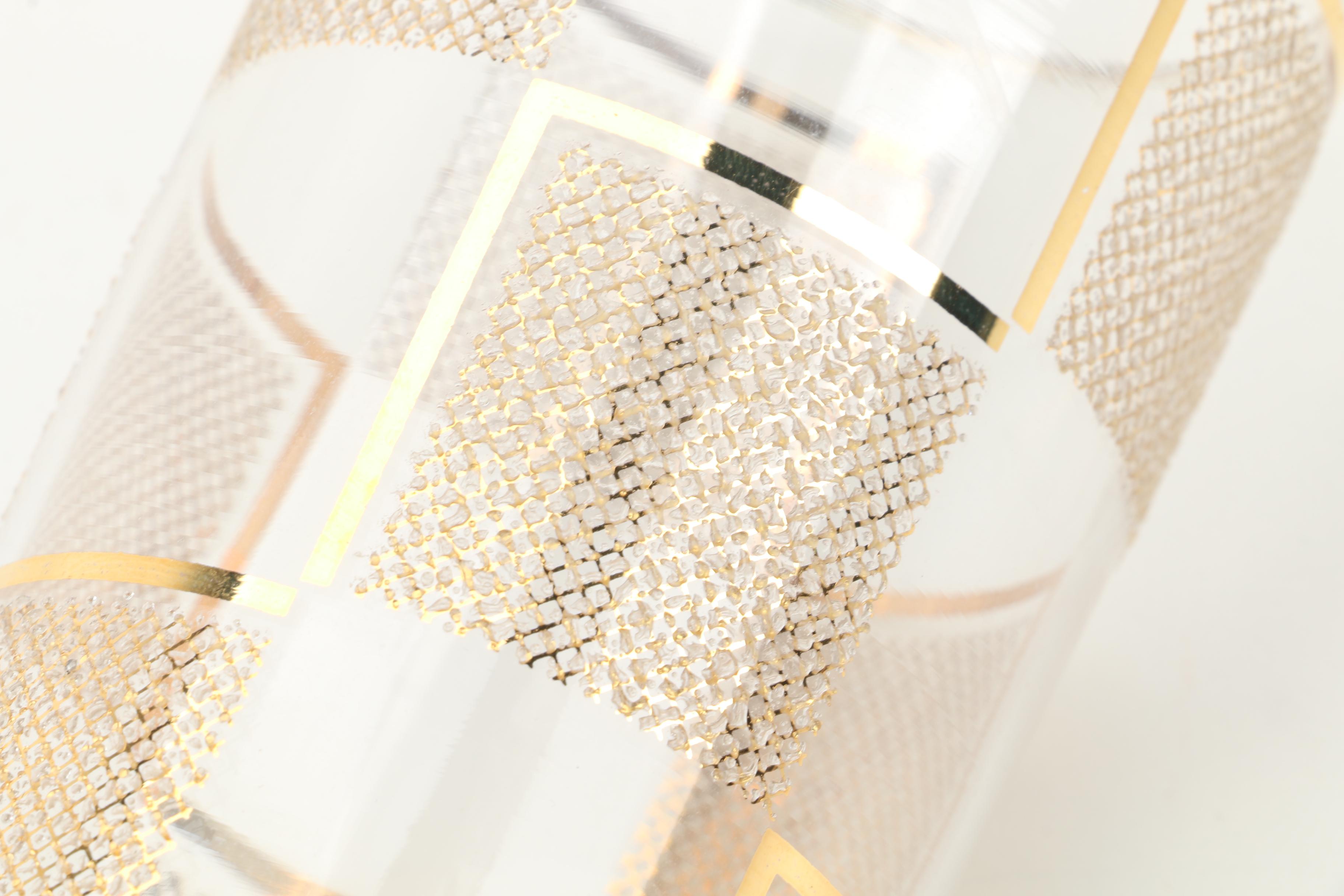 Mid-Century Gilded Glass Tumblers