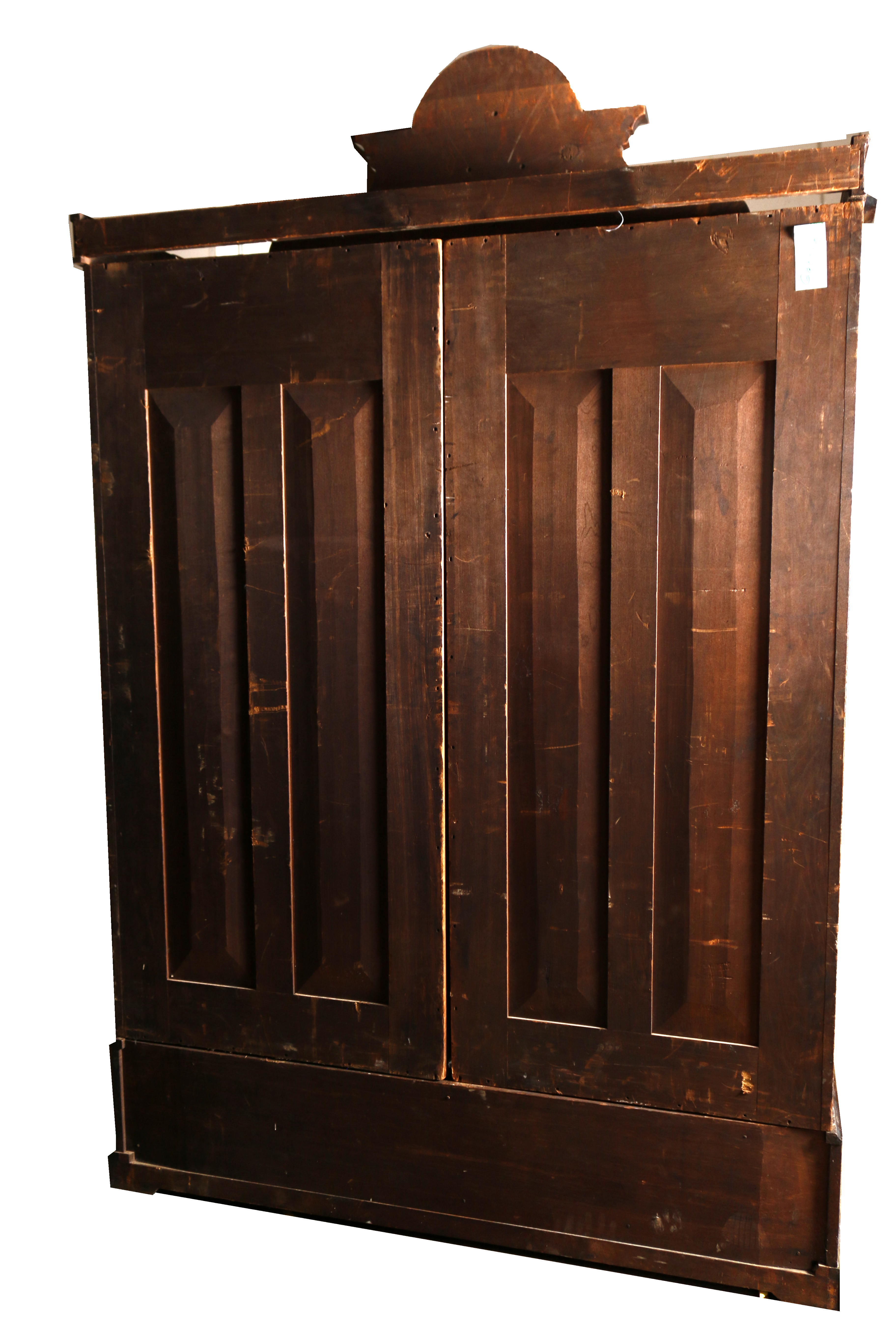Antique Late Victorian Mahogany Wardrobe