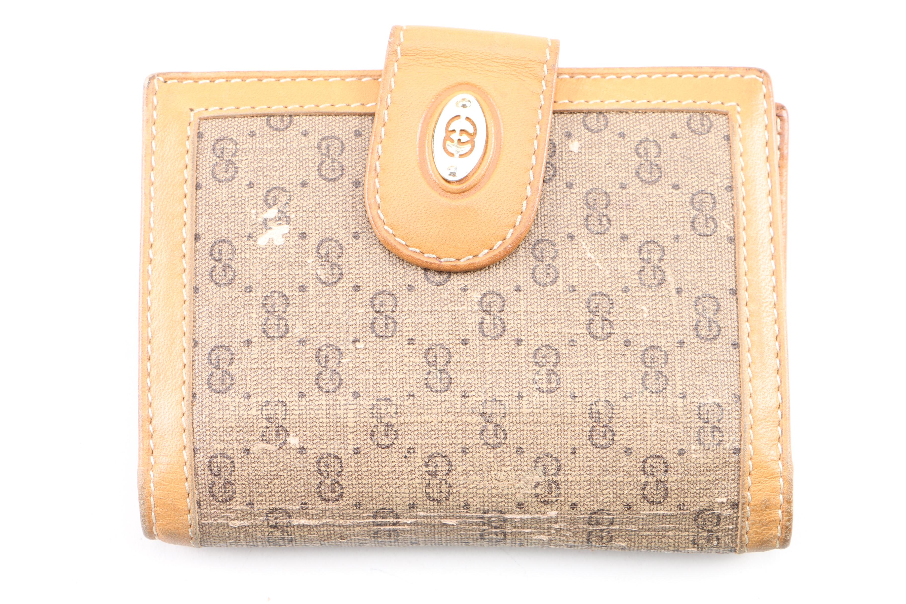 Vintage Gucci GG Supreme Canvas Pouch and Other Accessories