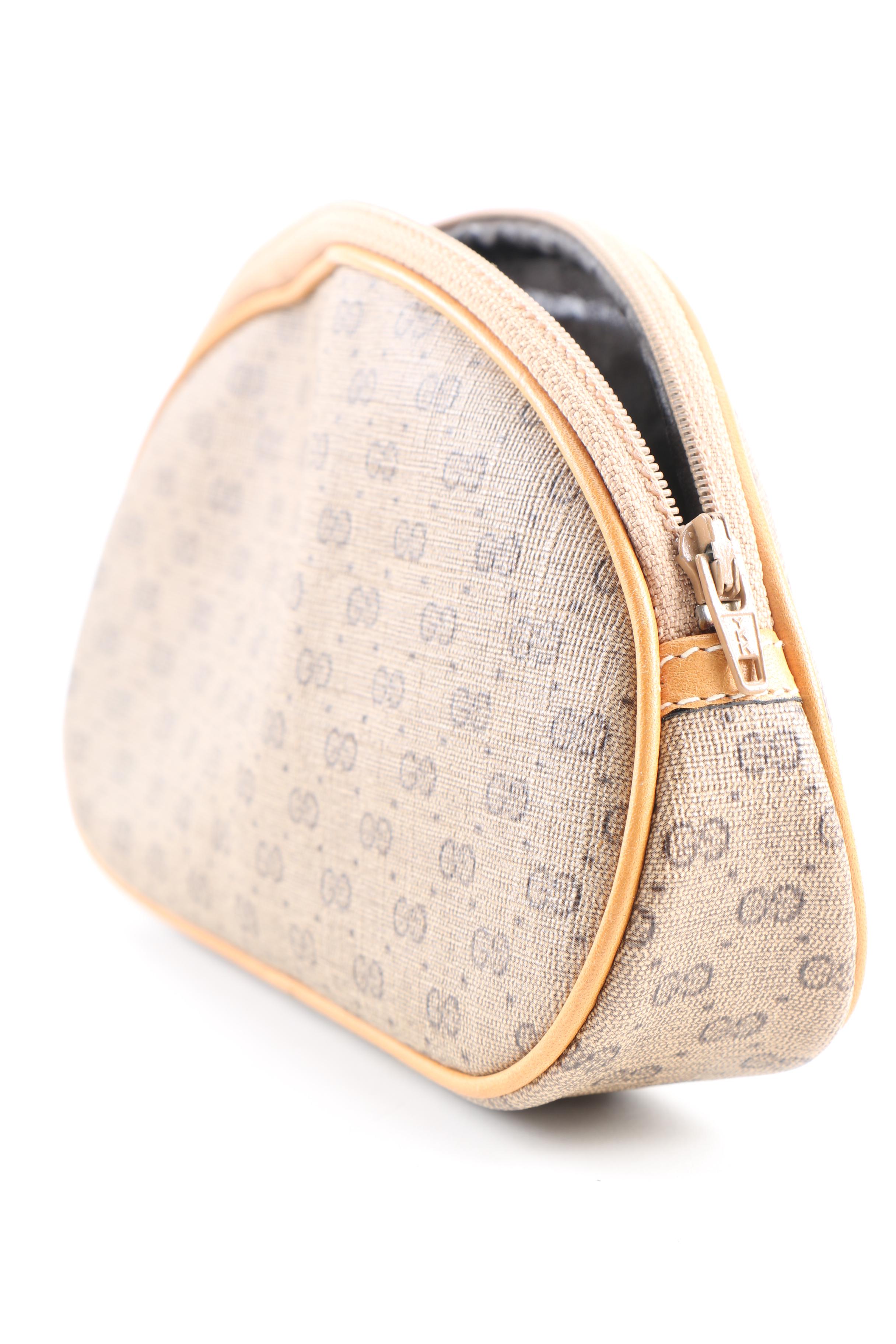 Vintage Gucci GG Supreme Canvas Pouch and Other Accessories